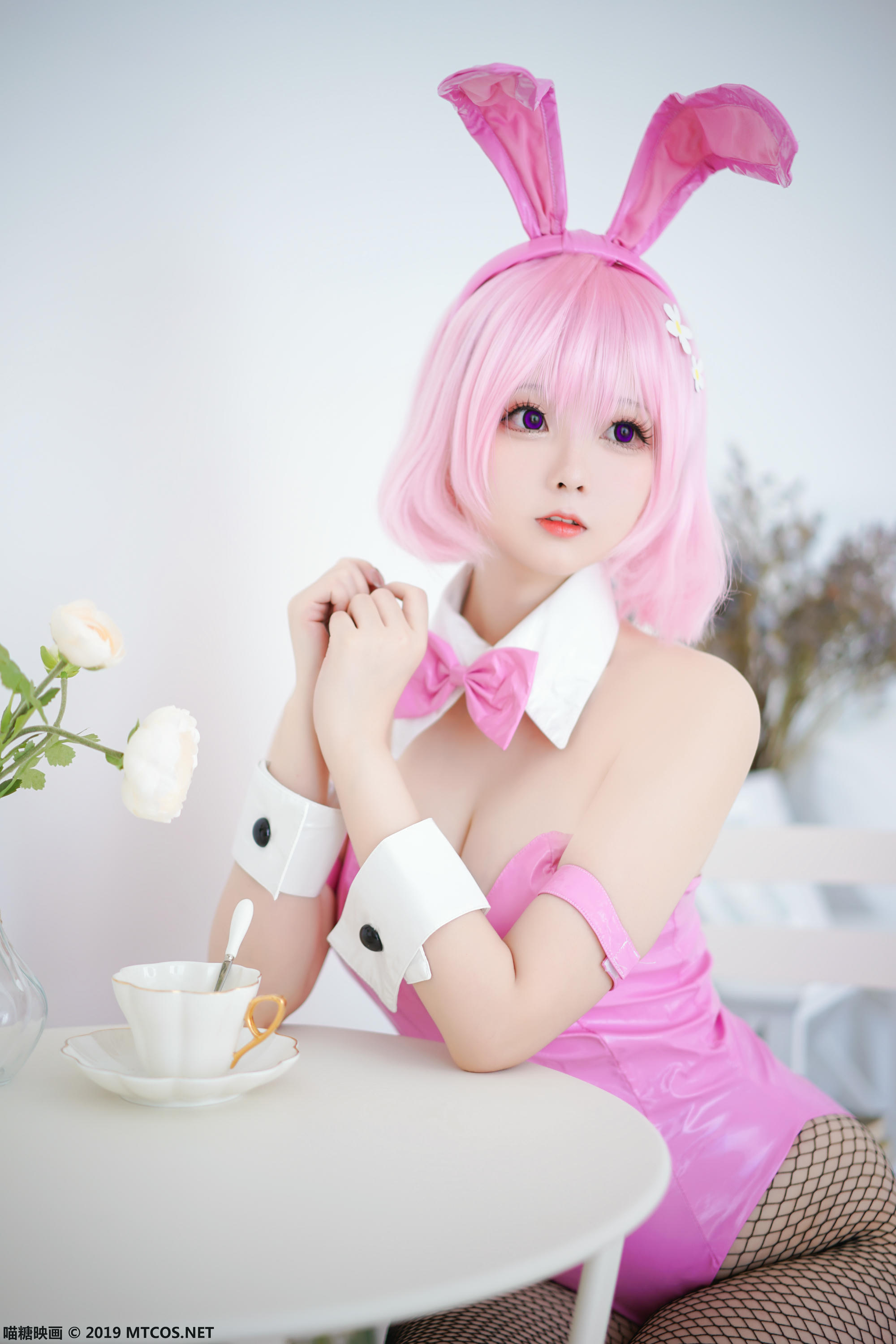 [喵糖映画] VOL.057 嶋葵 梦梦兔女郎[41P／481MB]_第1集