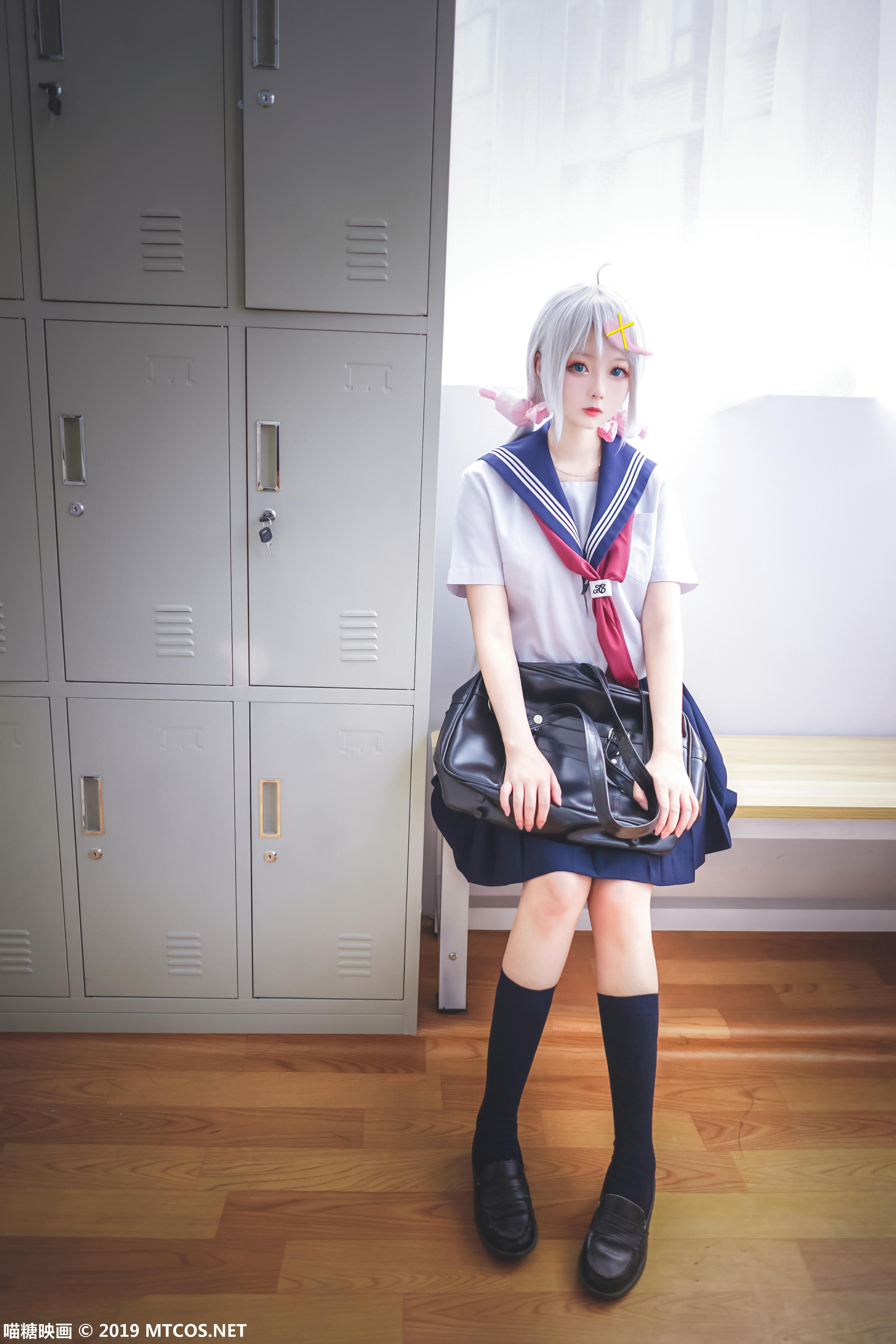 [喵糖映画] VOL.058 嶋葵 甜心小萝莉[35P／297MB]_第1集