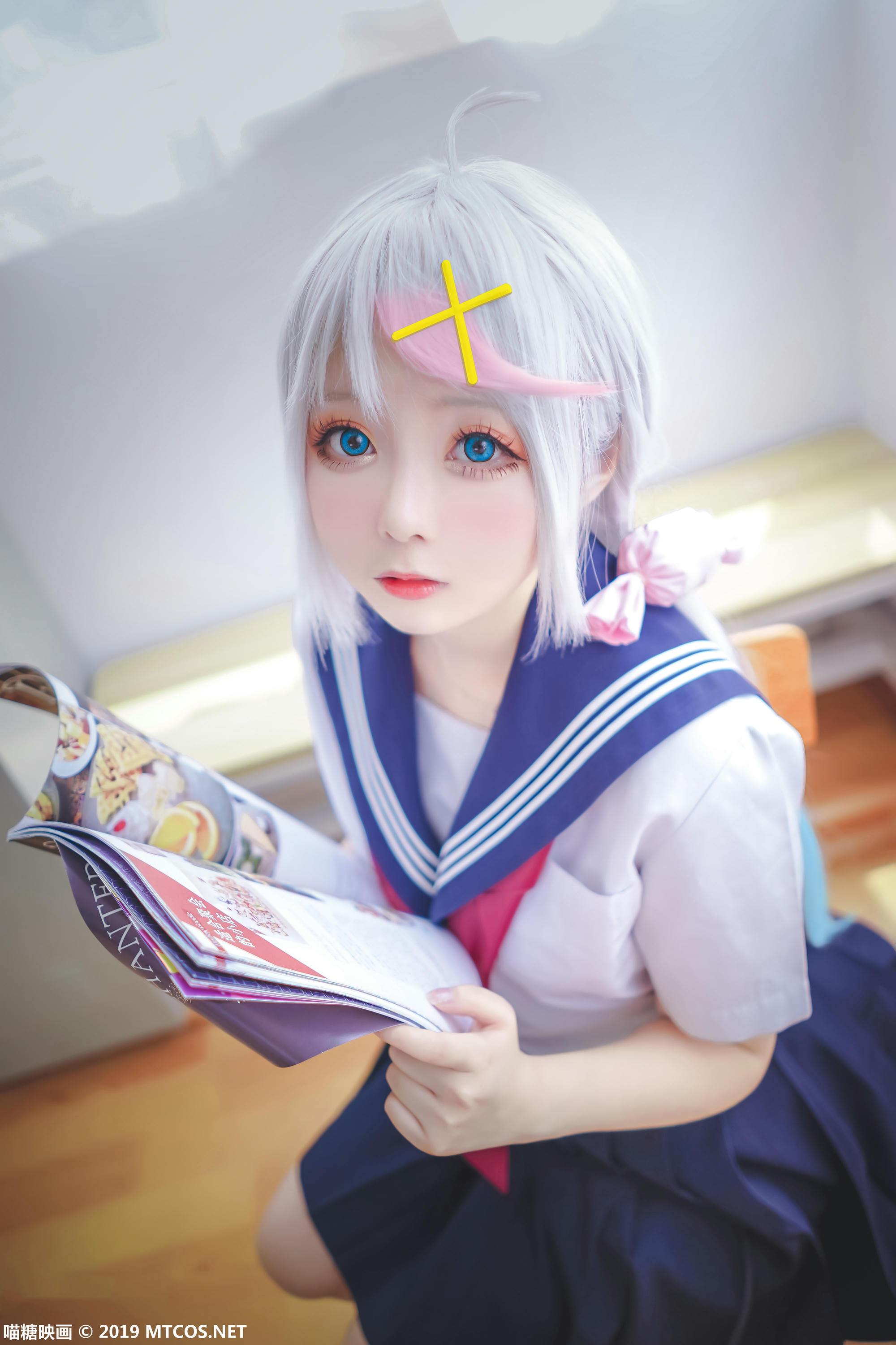 [喵糖映画] VOL.058 嶋葵 甜心小萝莉[35P／297MB]_第1集