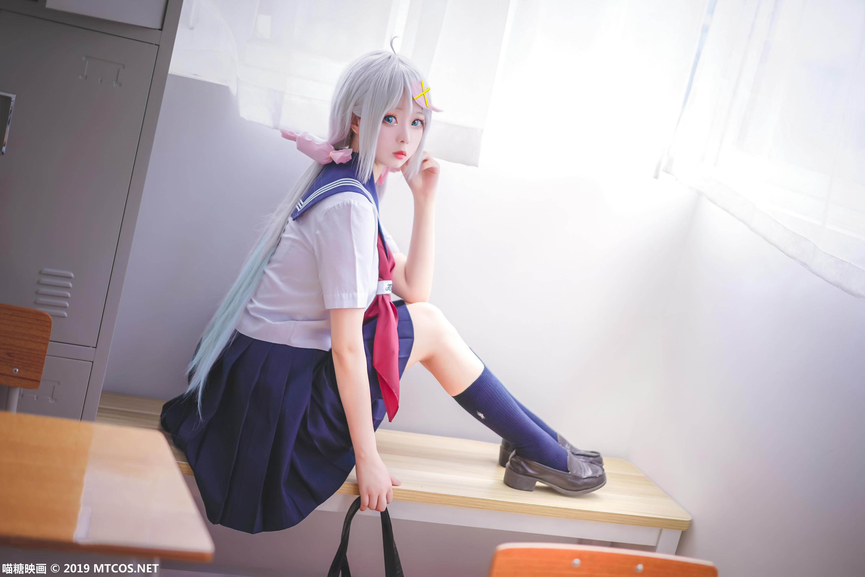 [喵糖映画] VOL.058 嶋葵 甜心小萝莉[35P／297MB]_第1集