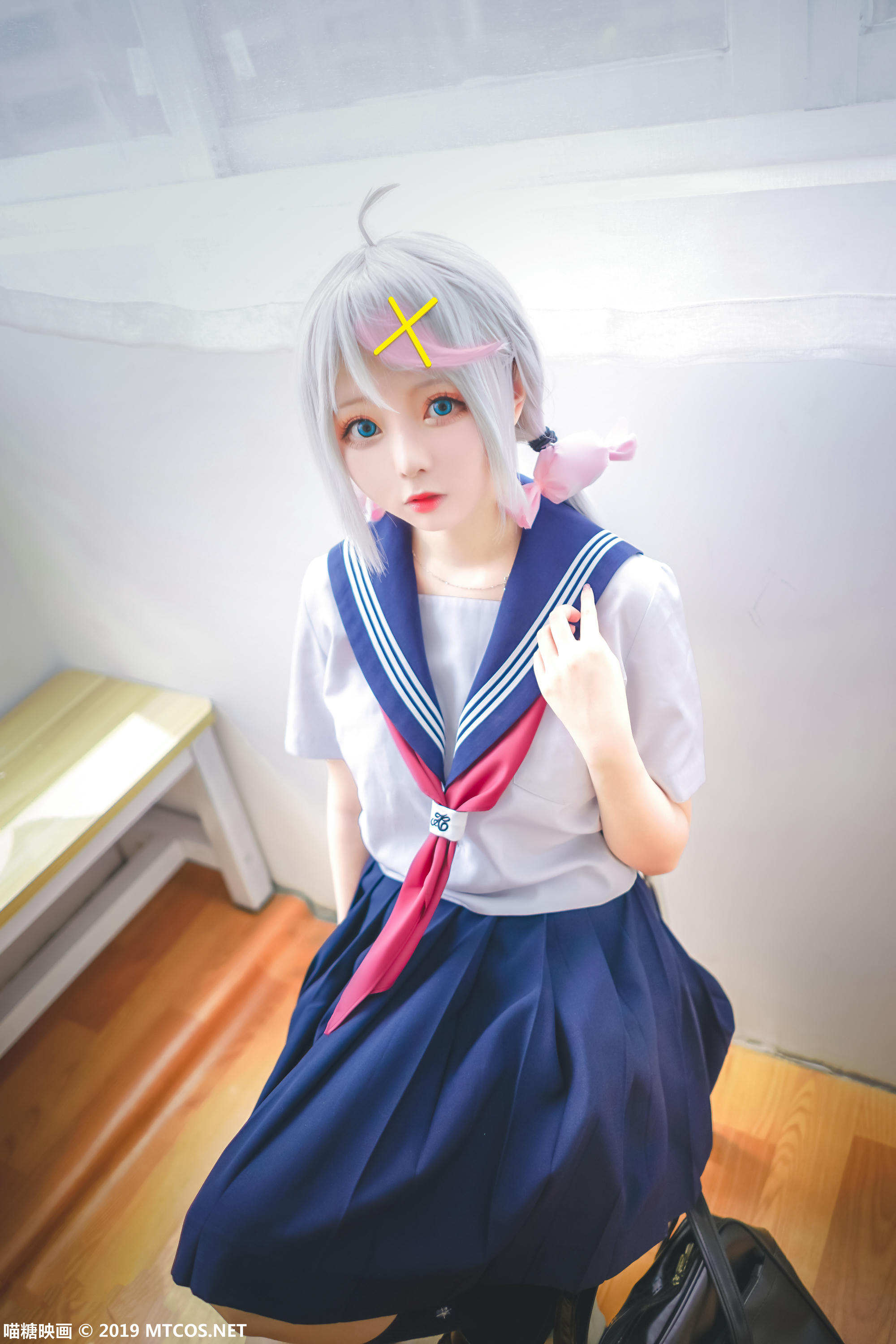 [喵糖映画] VOL.058 嶋葵 甜心小萝莉[35P／297MB]_第1集