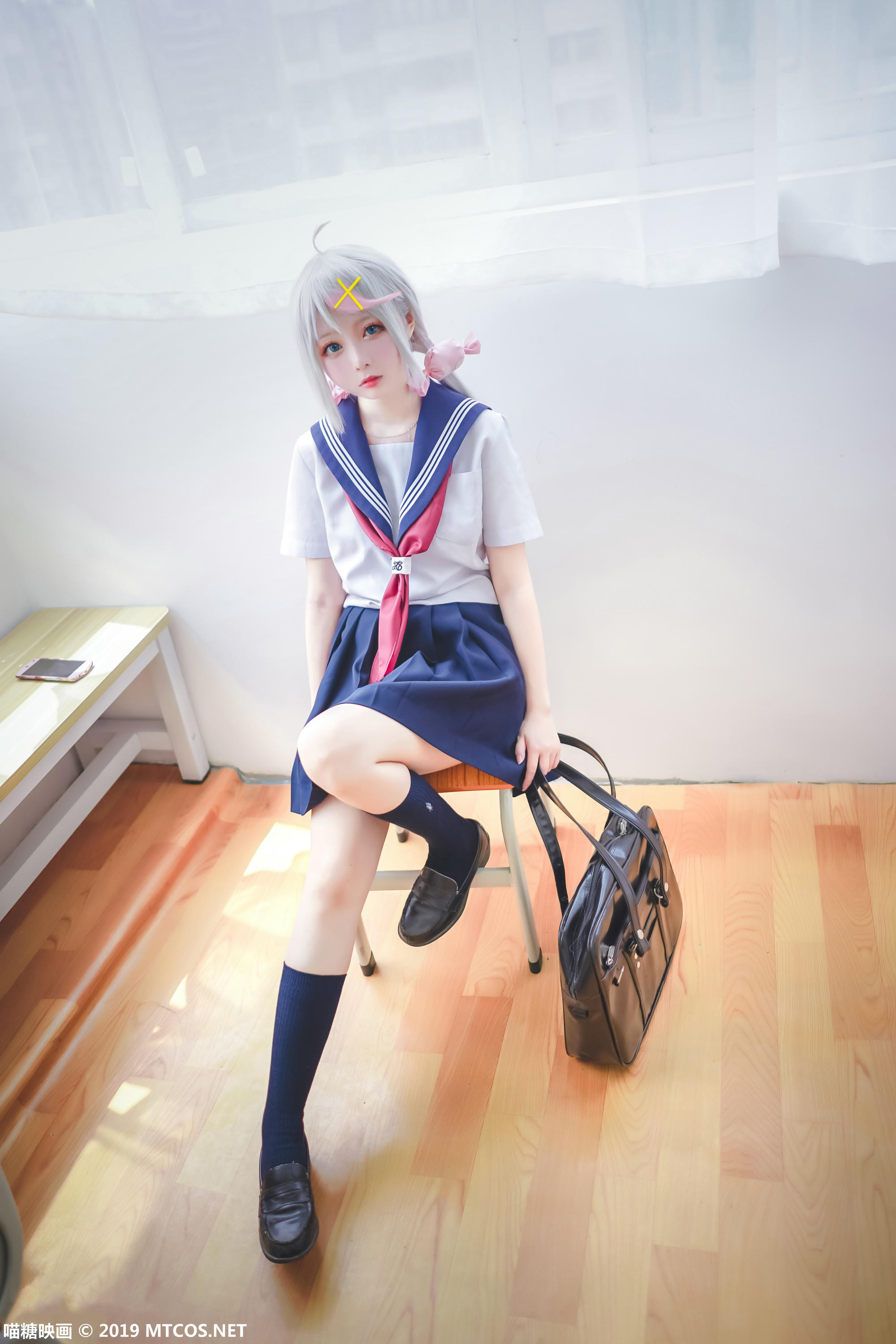 [喵糖映画] VOL.058 嶋葵 甜心小萝莉[35P／297MB]_第1集