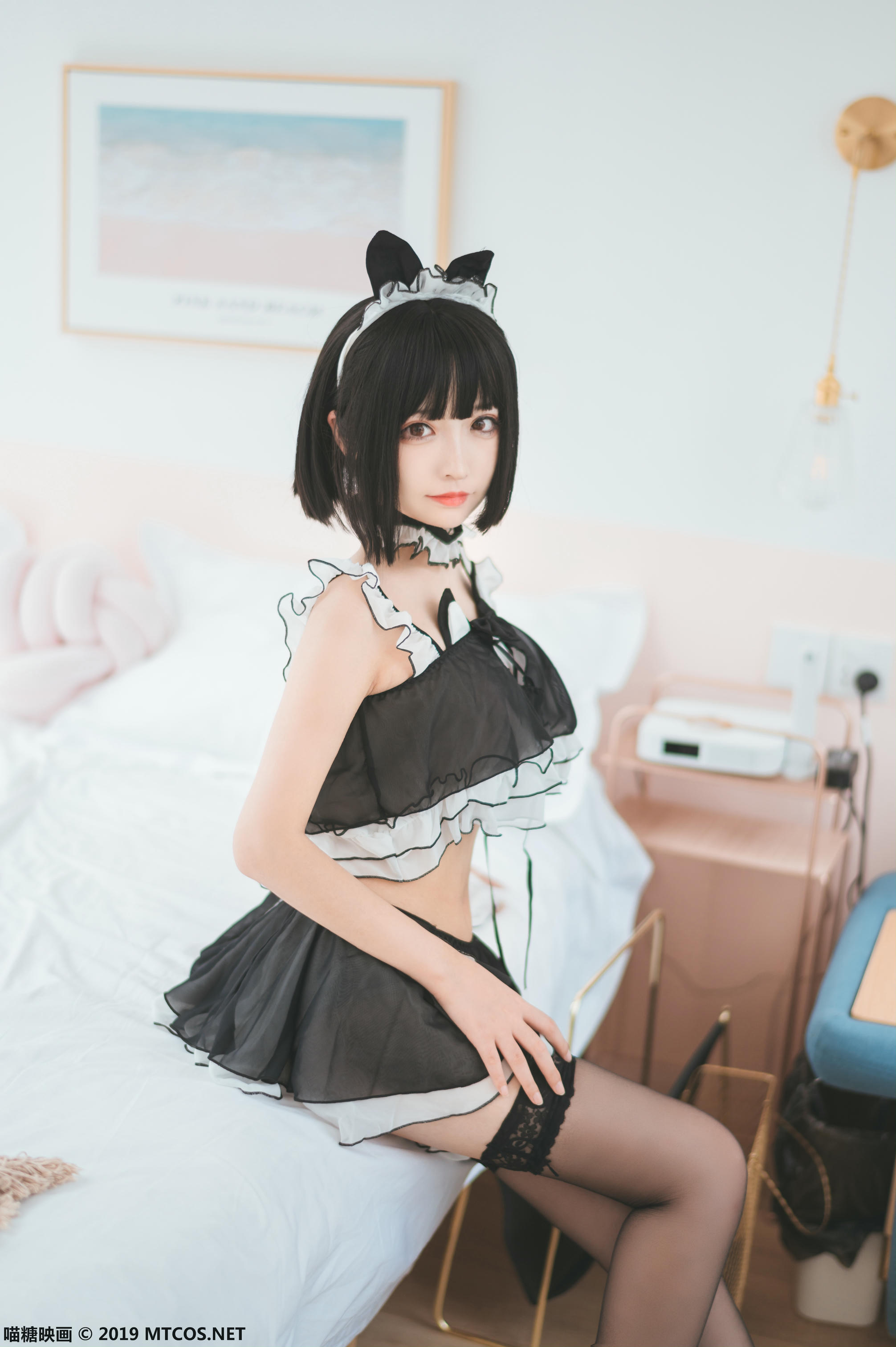 [喵糖映画] VOL.060 黑丝猫耳[46P／449MB]_第1集