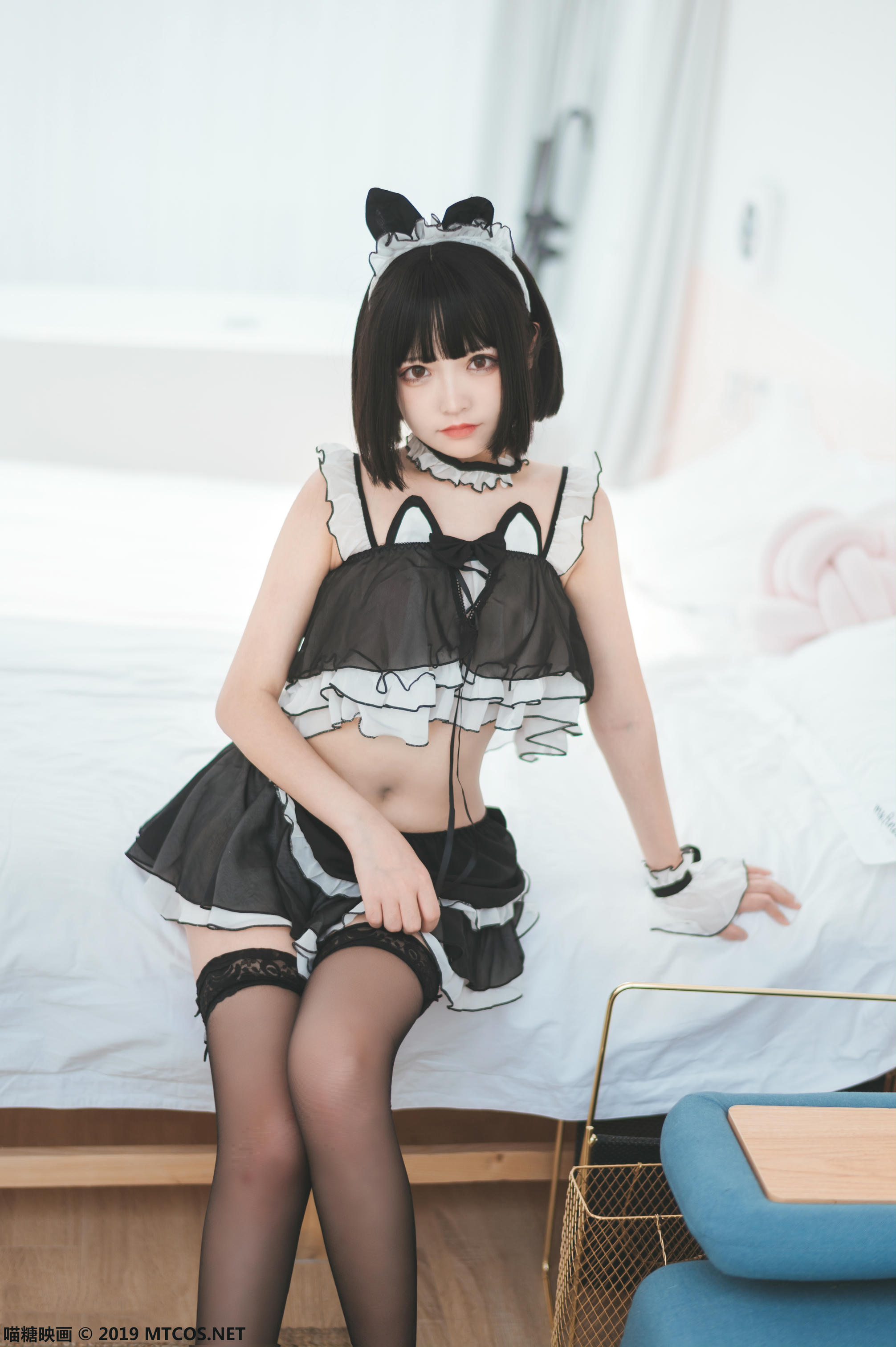 [喵糖映画] VOL.060 黑丝猫耳[46P／449MB]_第1集