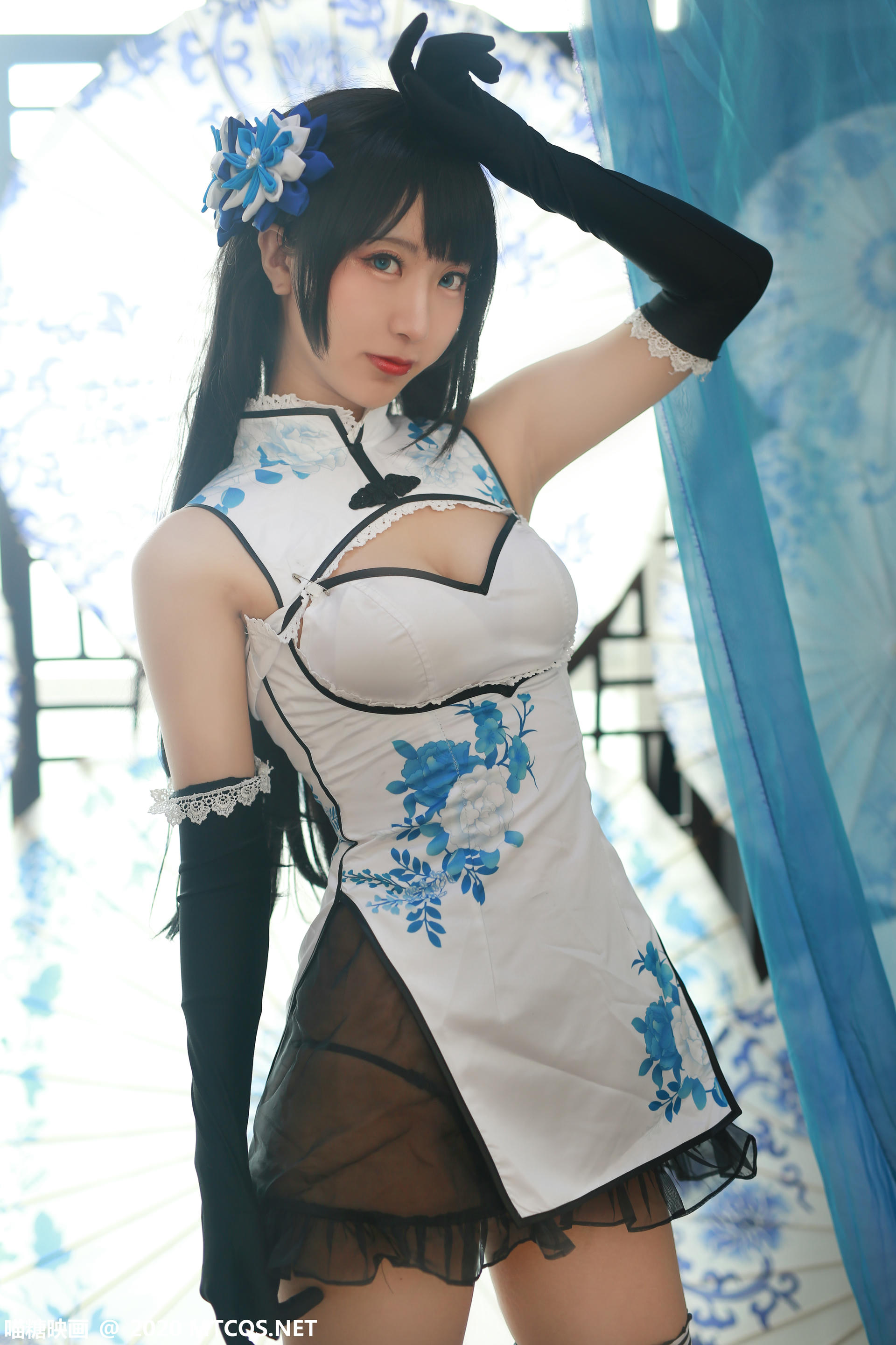 [喵糖映画] HML.014 瓶儿旗袍[47P／915M]_第2集