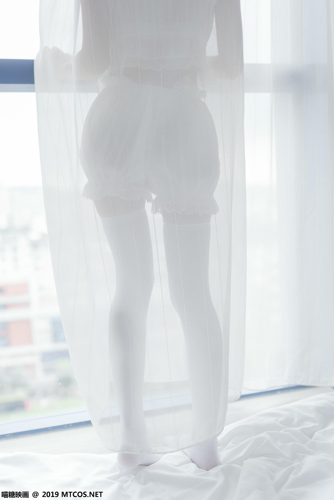 [喵糖映画] VOL.065 白丝双马尾[40P／125MB]_第2集