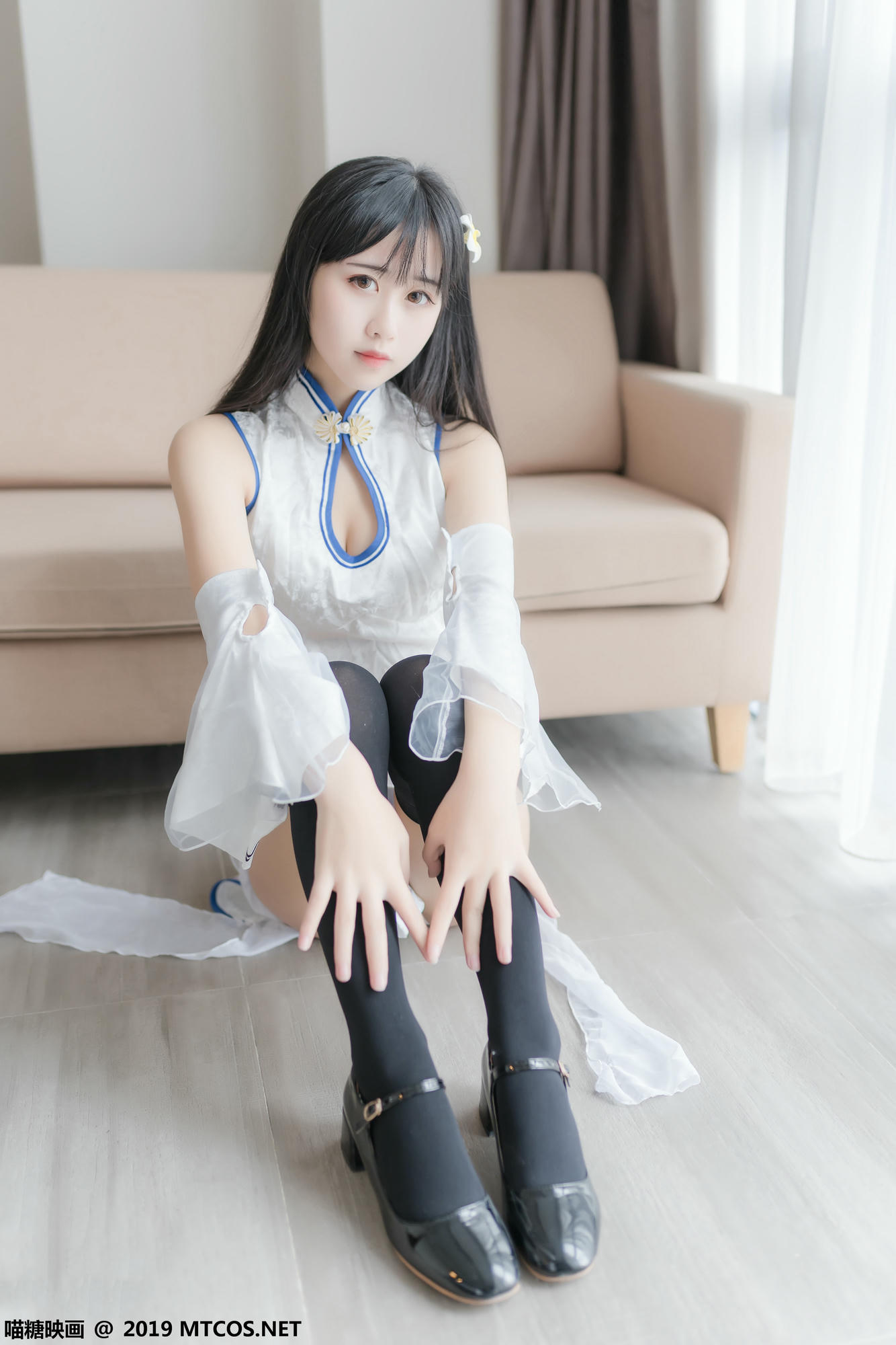 [喵糖映画] VOL.066 萌芽儿o0 旗袍半截袜[41P／168MB]_第1集