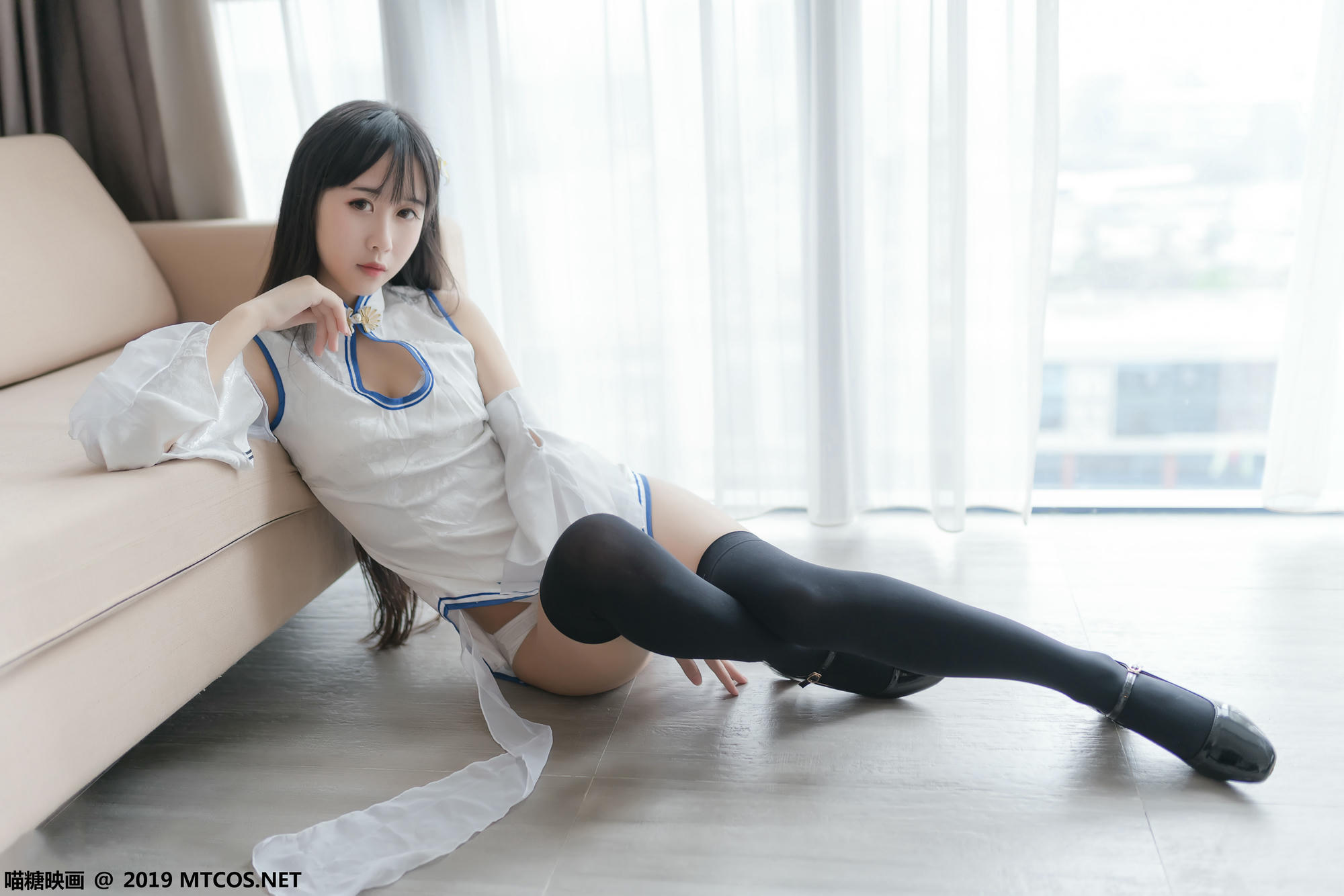 [喵糖映画] VOL.066 萌芽儿o0 旗袍半截袜[41P／168MB]_第1集