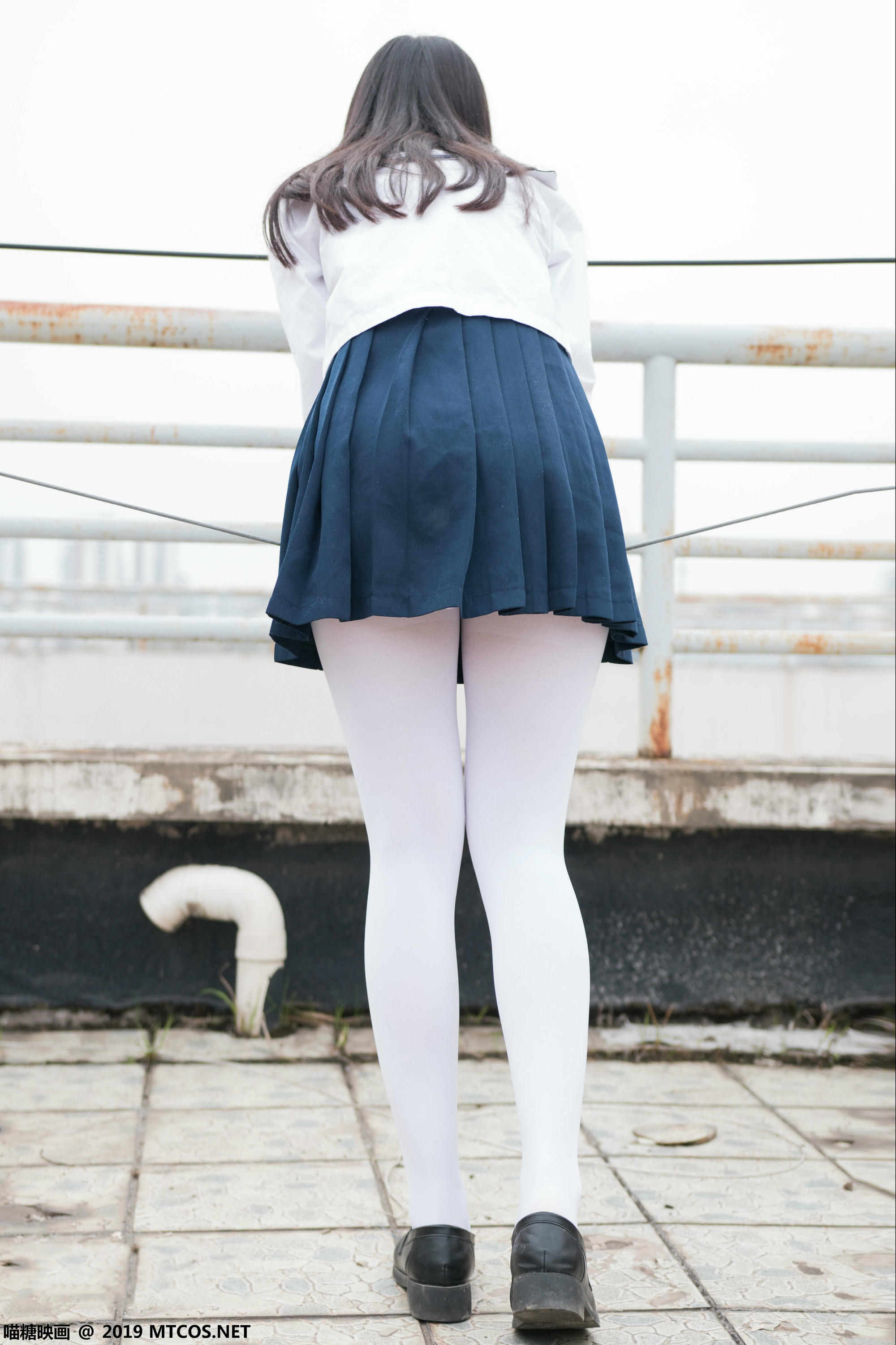 [喵糖映画] VOL.067 半度度度喵 喵喵的白丝水手服[46P／245MB]_第1集