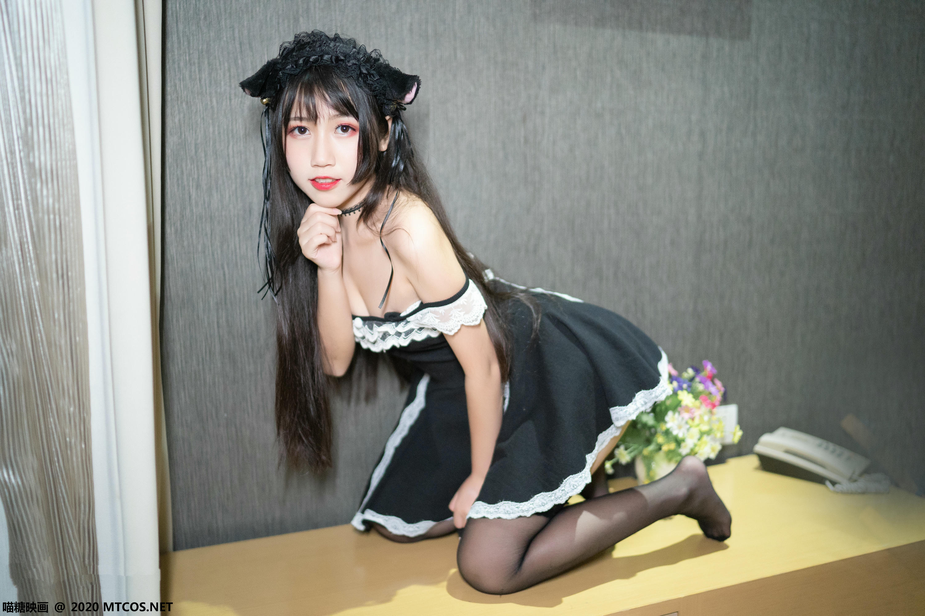 [喵糖映画] VOL.073 黑丝高跟鞋[38P／545MB]_第2集