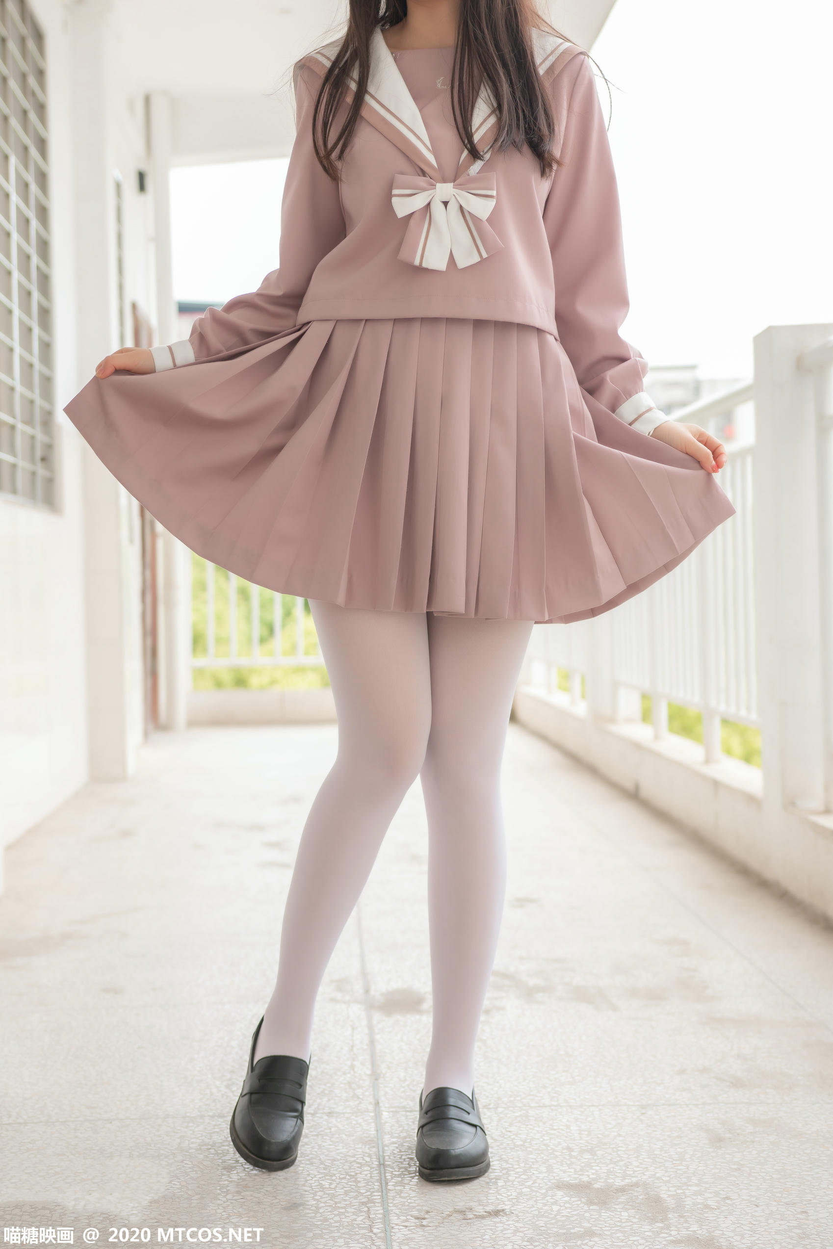 [喵糖映画] VOL.074 半度度度喵 粉色JK小姐姐[49P／323MB]_第2集