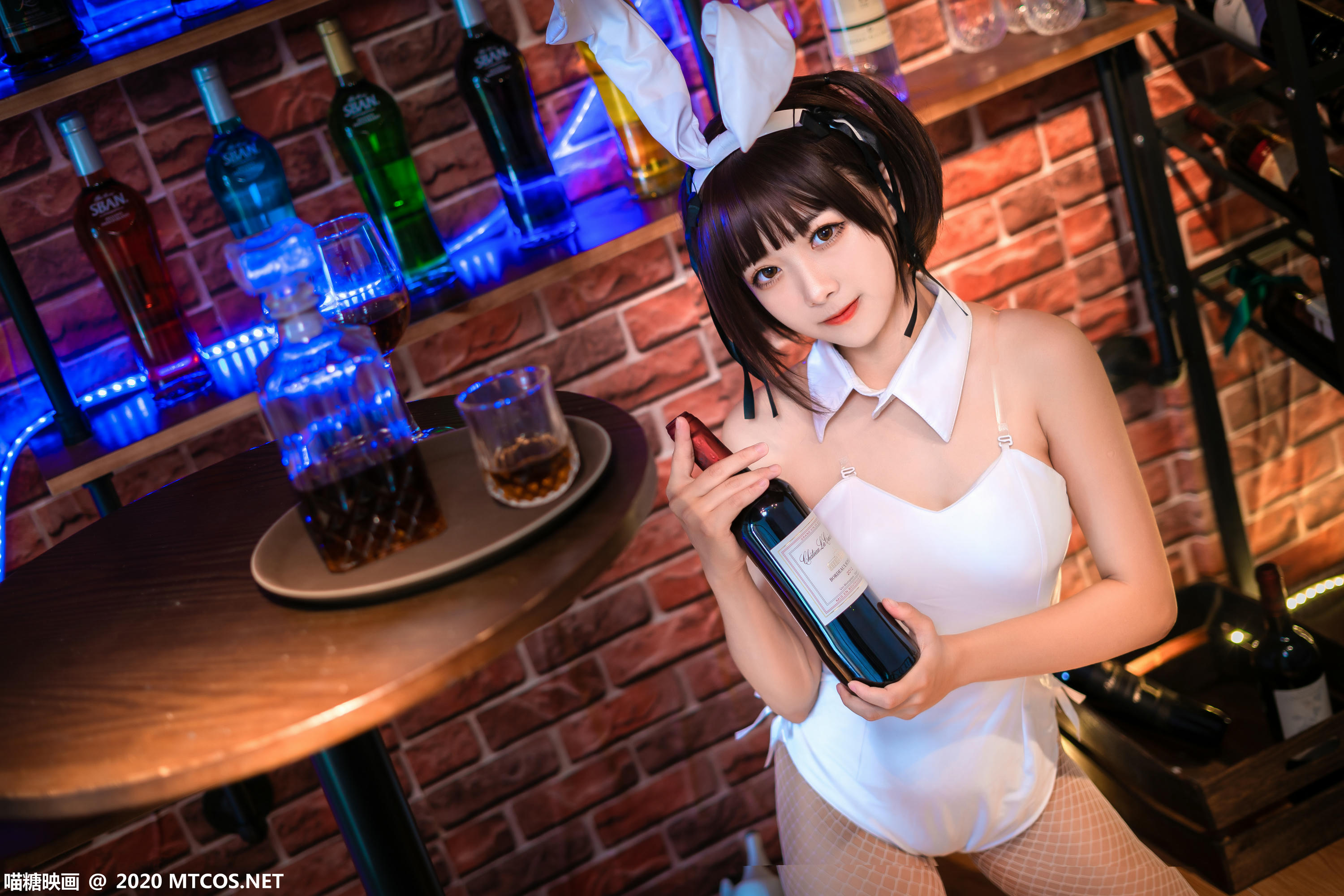 [喵糖映画] VOL.080 网袜兔女郎[40P／598MB]_第1集