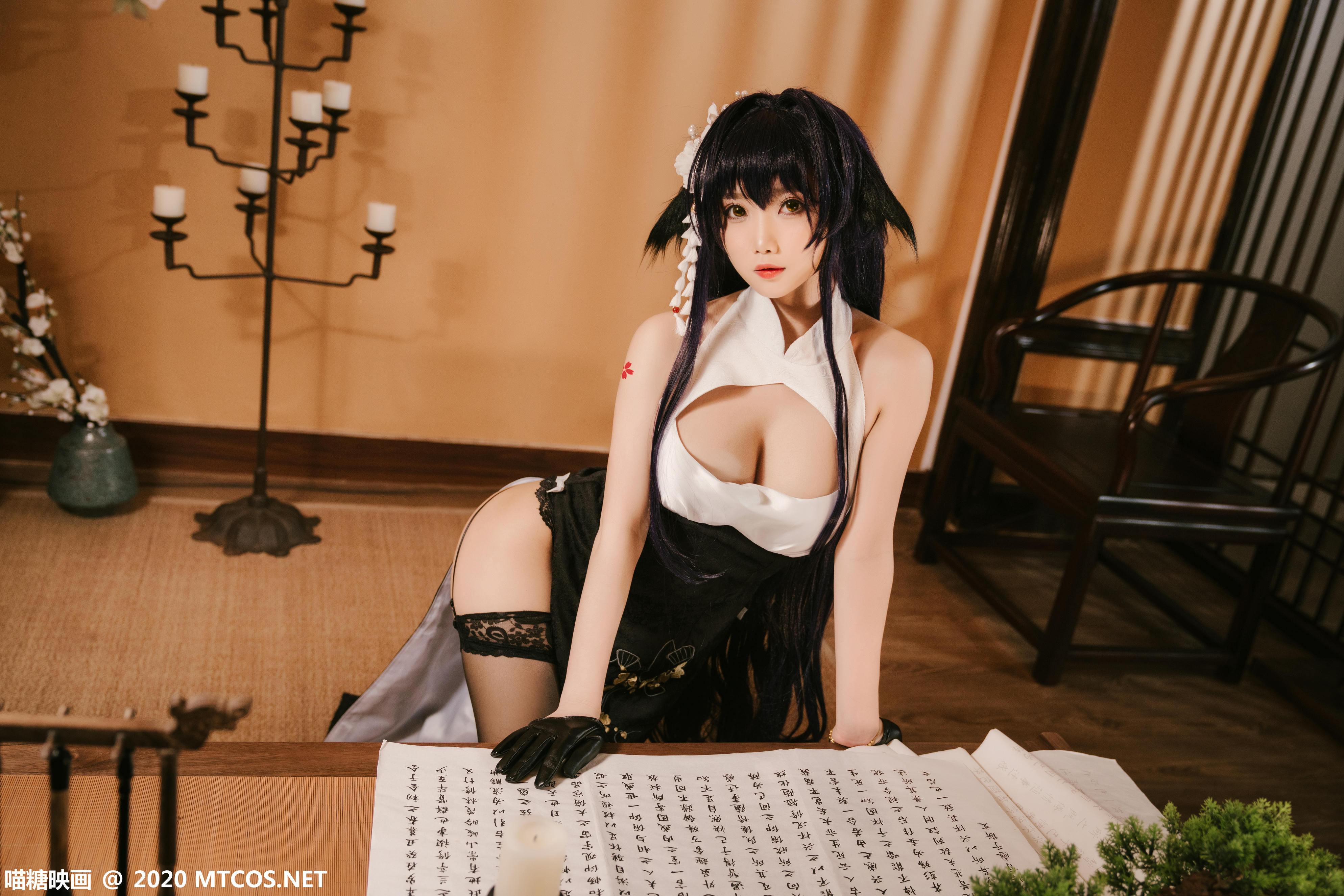 [喵糖映画] HML.016 吾妻旗袍[26P／878M]_第1集