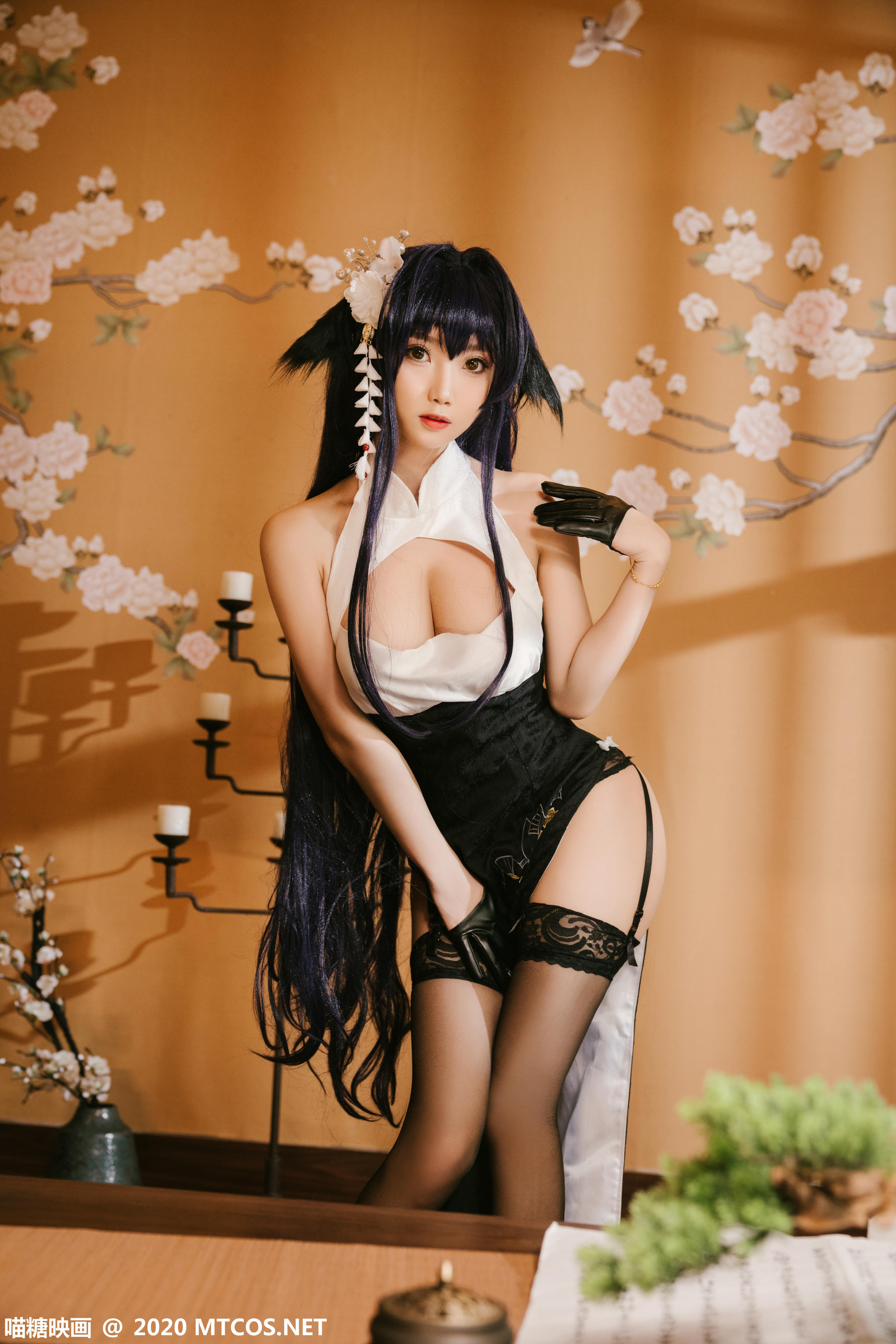 [喵糖映画] HML.016 吾妻旗袍[26P／878M]_第1集