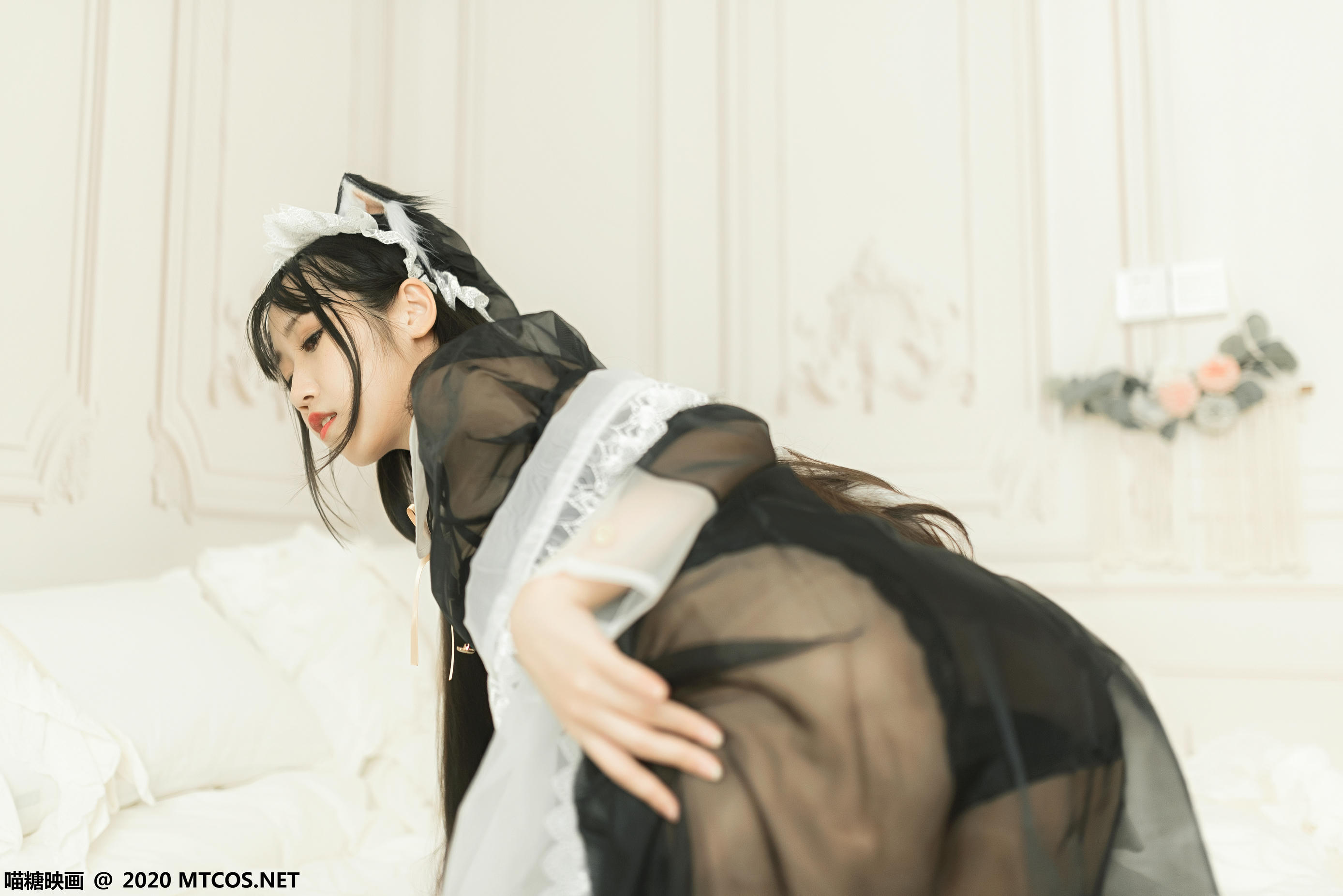 [喵糖映画] VOL.084 猫耳女仆装[40P／825MB]_第1集