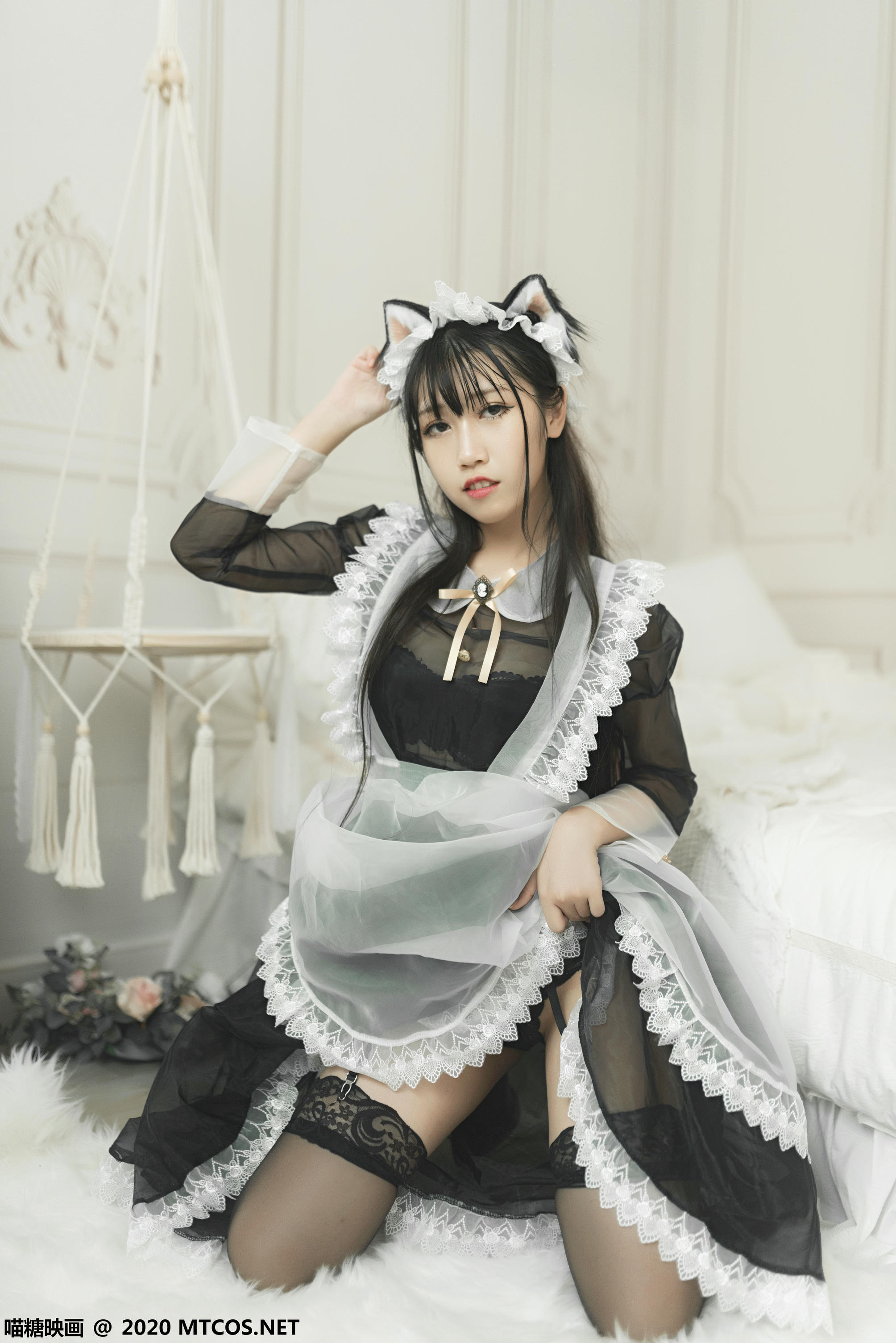 [喵糖映画] VOL.084 猫耳女仆装[40P／825MB]_第2集