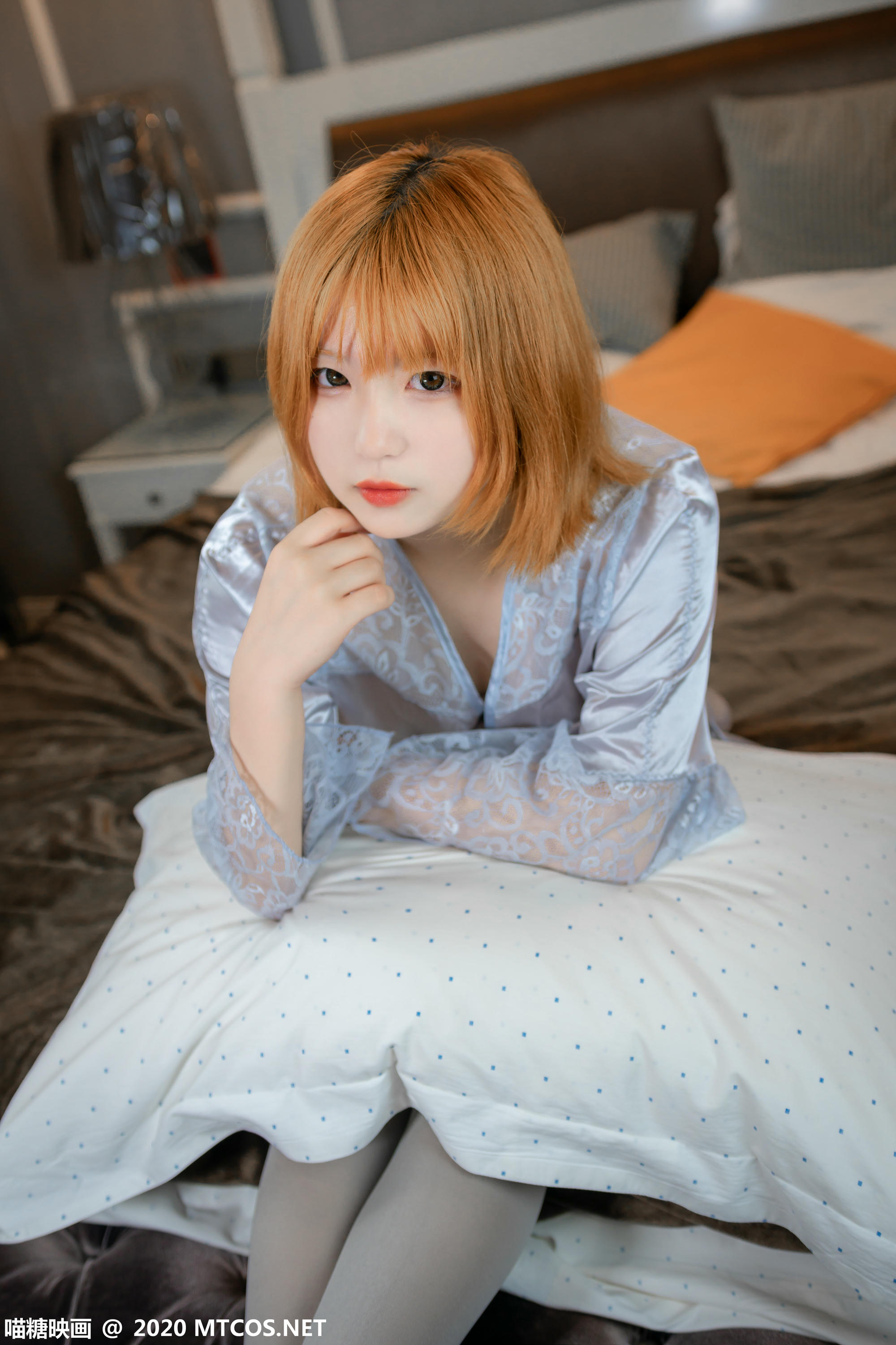 [喵糖映画] VOL.085 桃子的睡衣[44P／395MB]_第1集