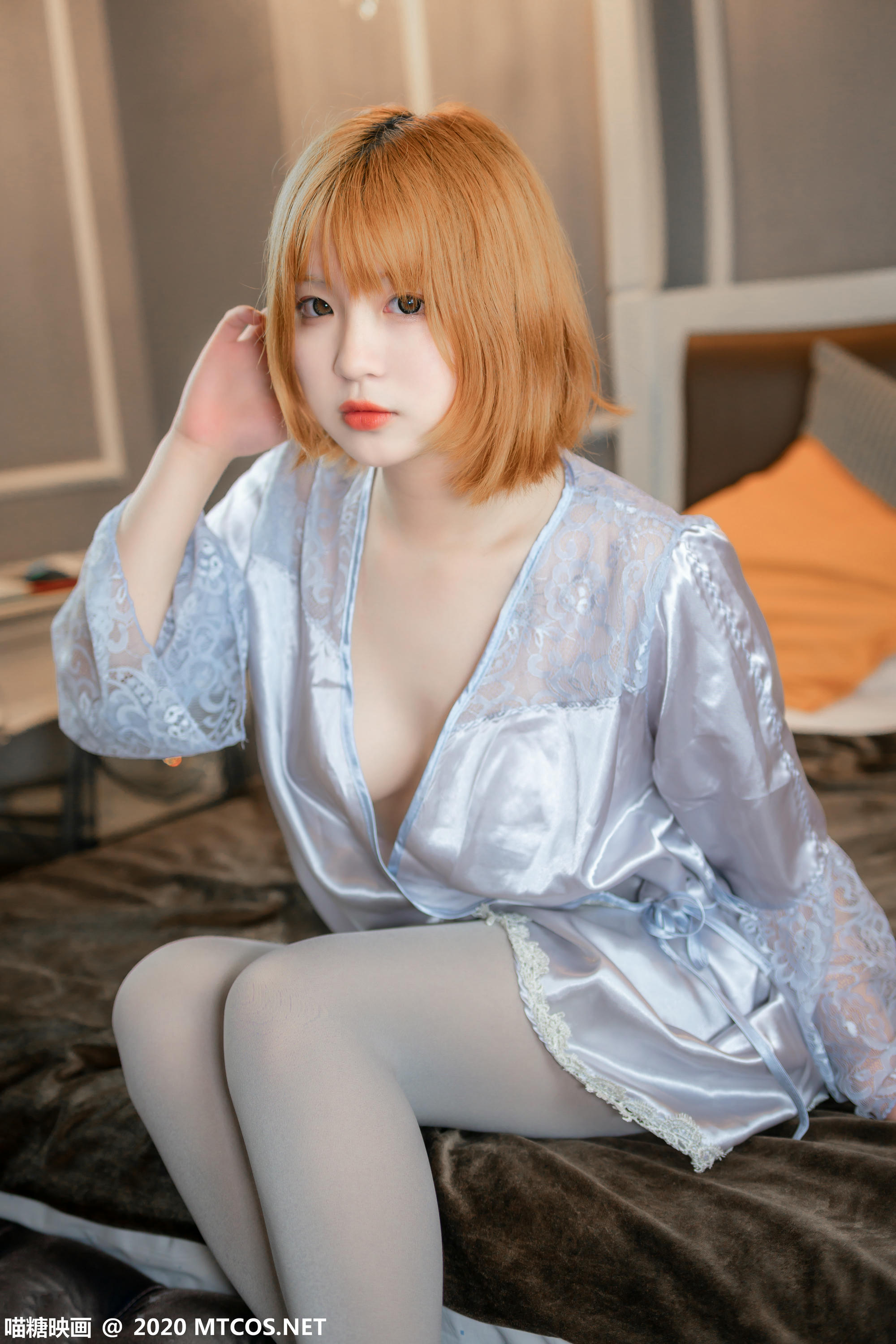 [喵糖映画] VOL.085 桃子的睡衣[44P／395MB]_第1集