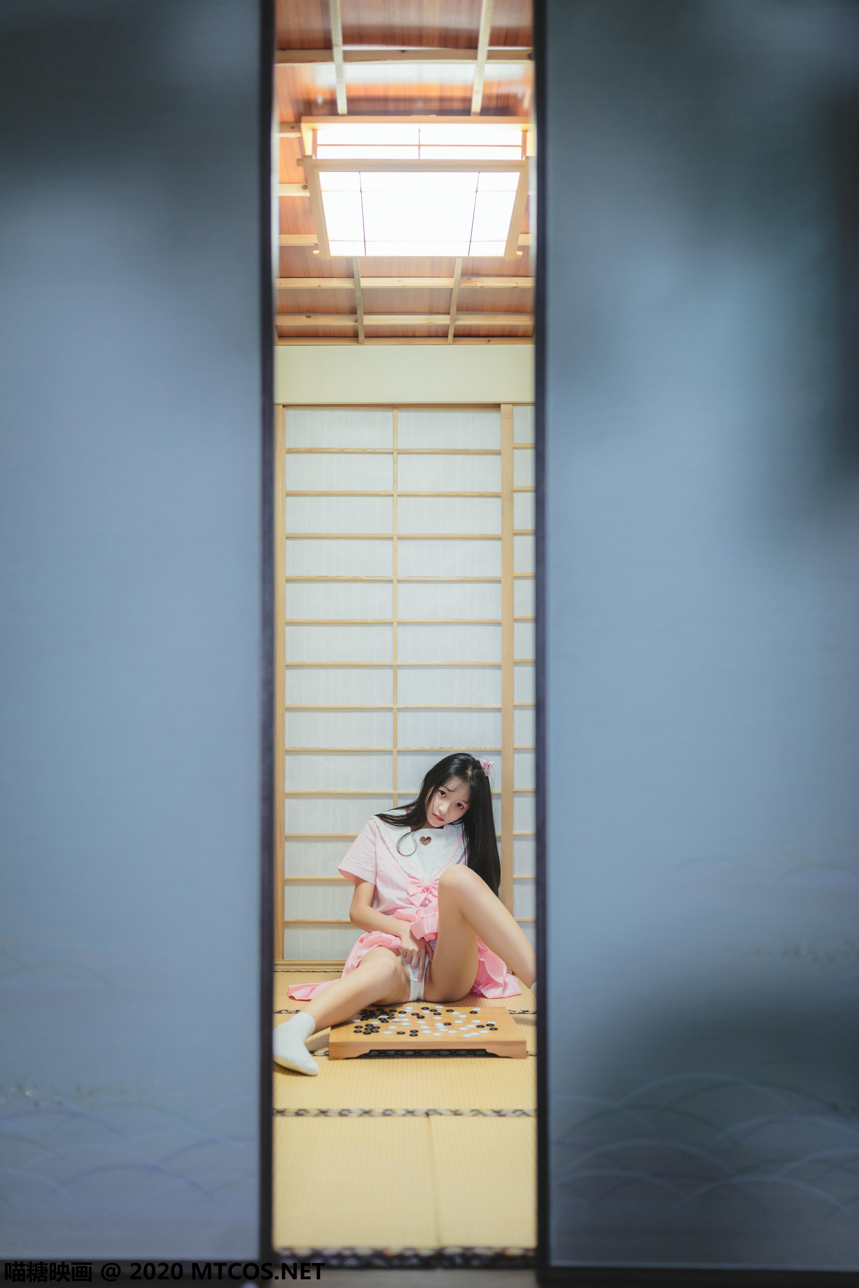 [喵糖映画] VOL.087 日系粉色JK[41P／816MB]_第1集