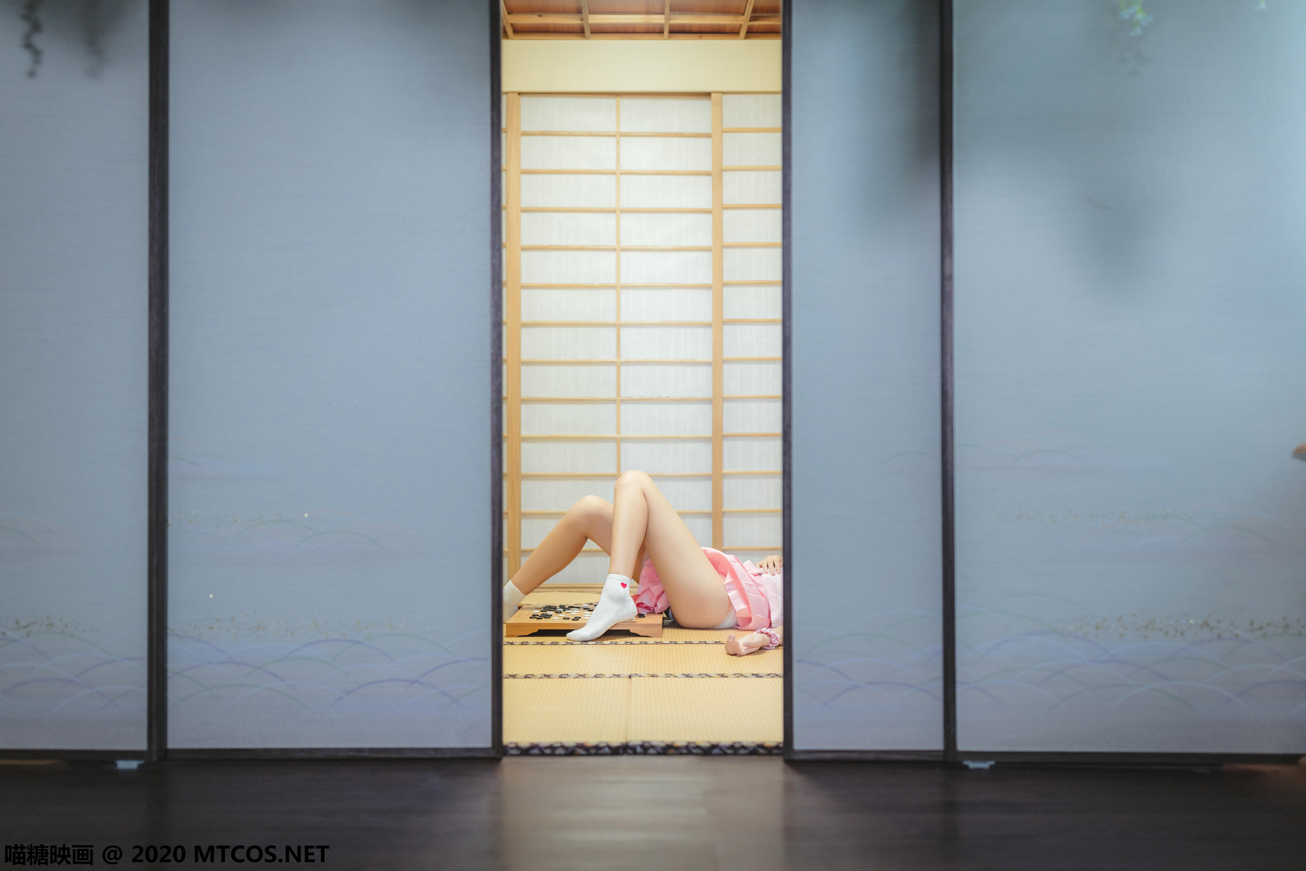 [喵糖映画] VOL.087 日系粉色JK[41P／816MB]_第1集