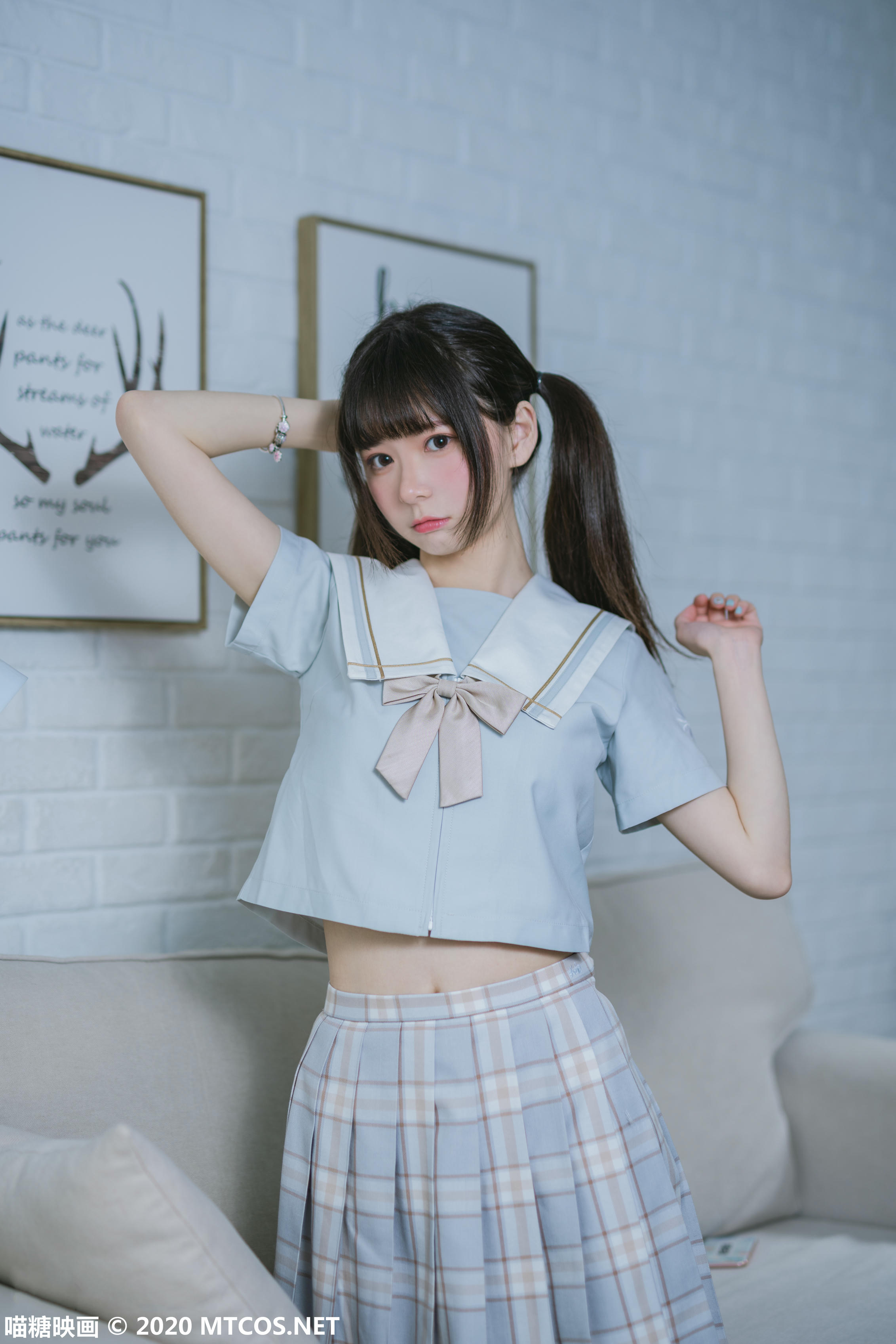 [喵糖映画] VOL.094 双马尾学妹[40P／606MB]_第1集