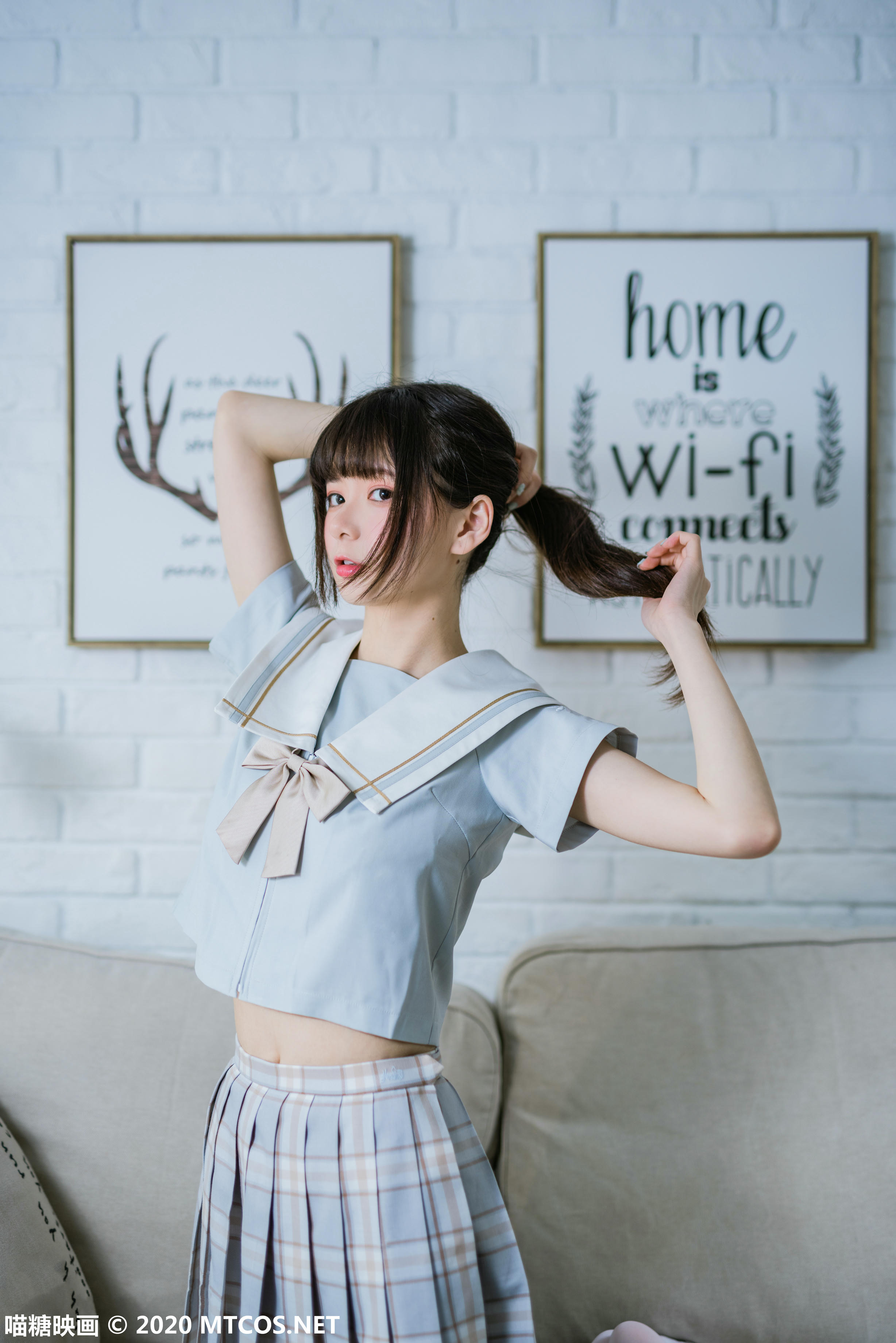 [喵糖映画] VOL.094 双马尾学妹[40P／606MB]_第1集