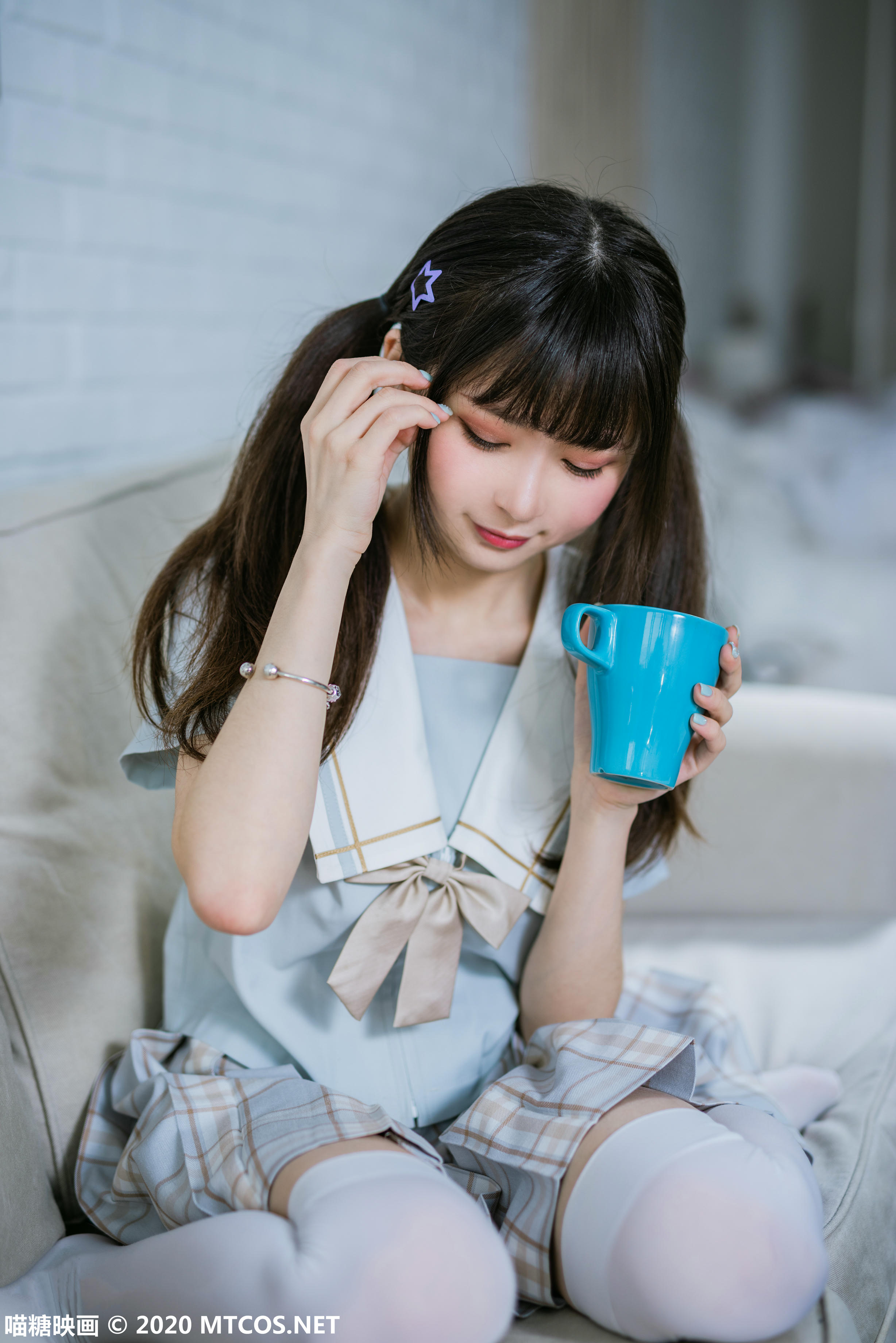 [喵糖映画] VOL.094 双马尾学妹[40P／606MB]_第2集