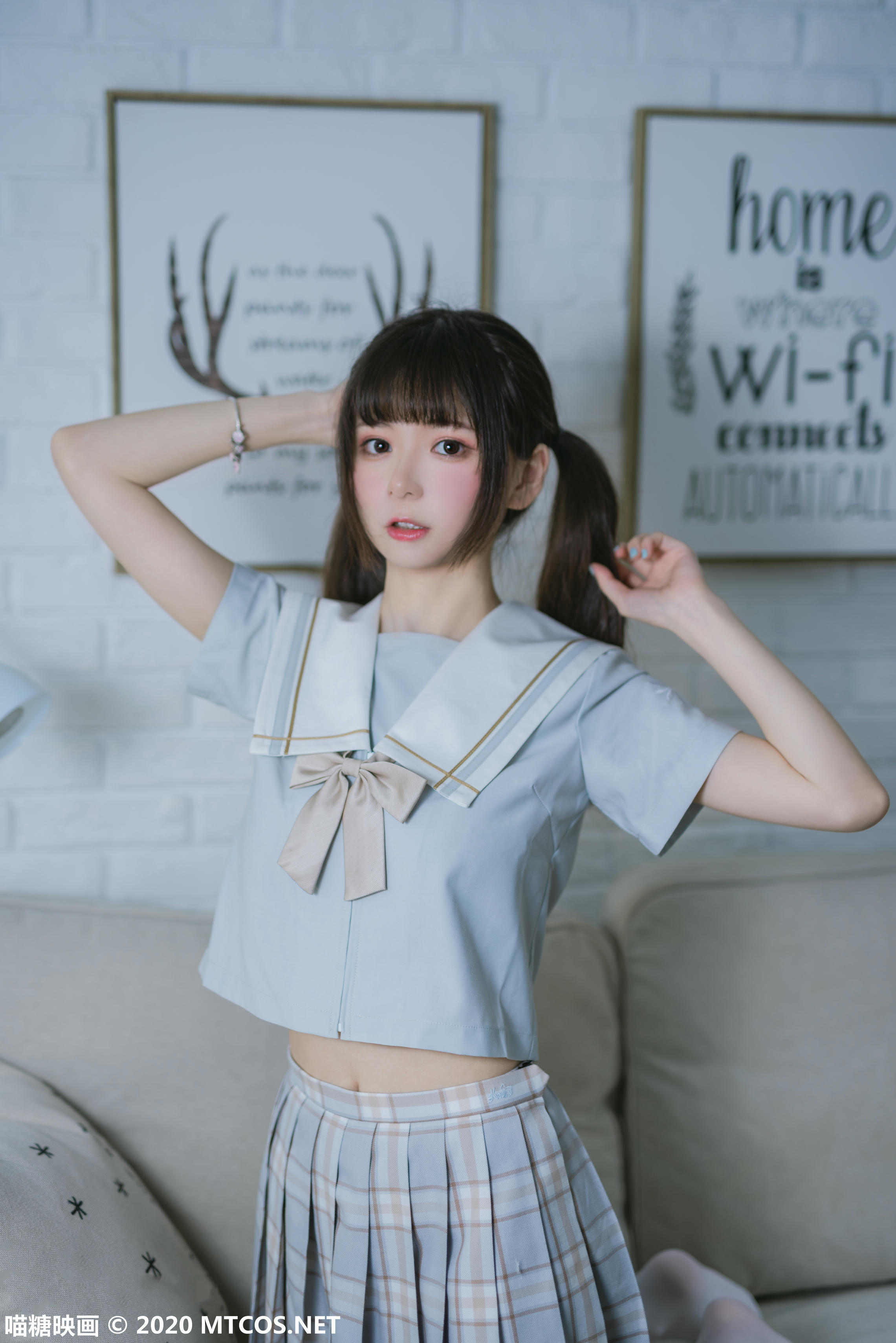 [喵糖映画] VOL.094 双马尾学妹[40P／606MB]_第2集