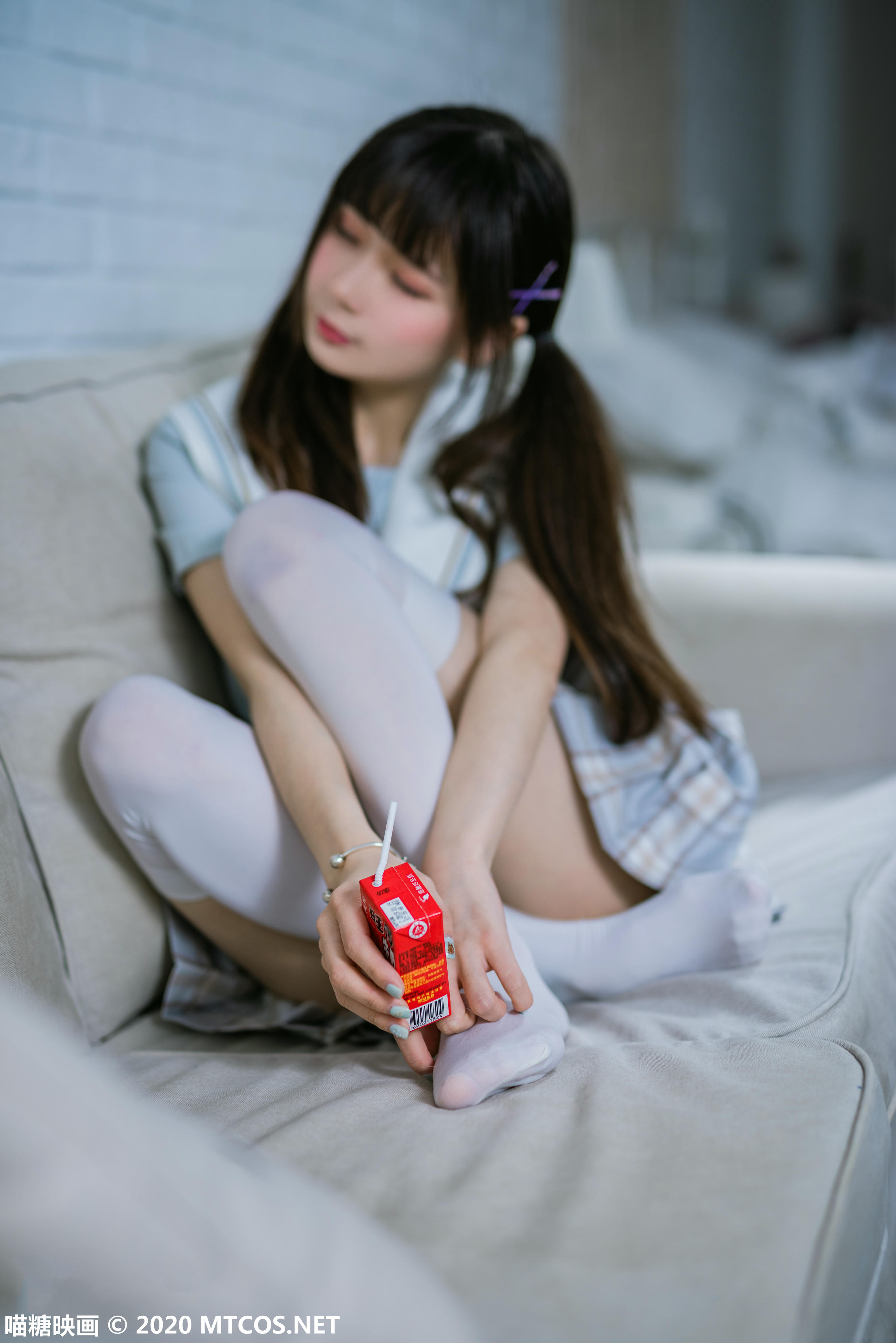 [喵糖映画] VOL.094 双马尾学妹[40P／606MB]_第2集