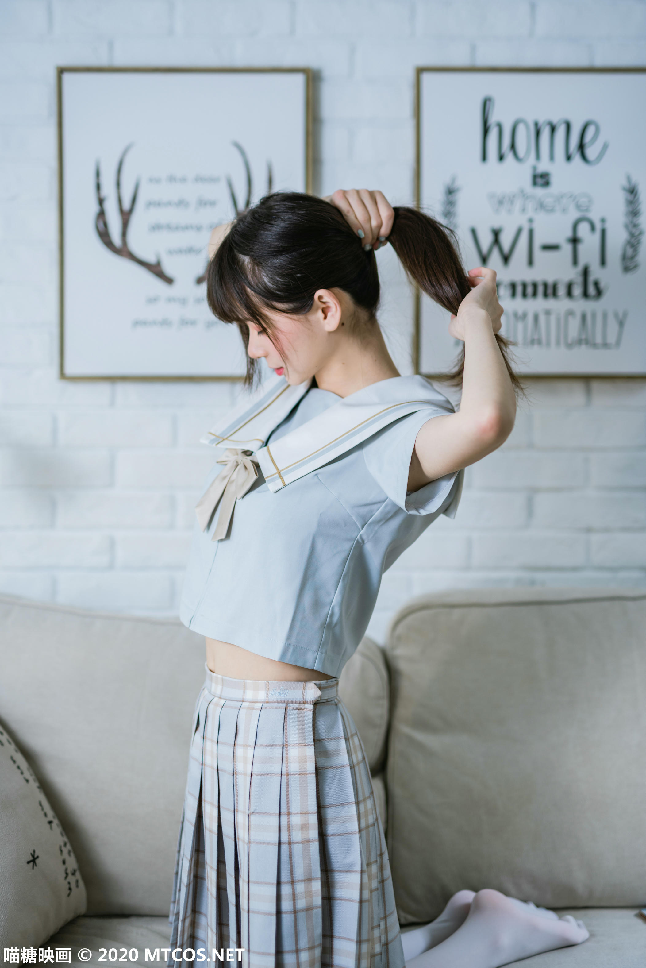 [喵糖映画] VOL.094 双马尾学妹[40P／606MB]_第1集