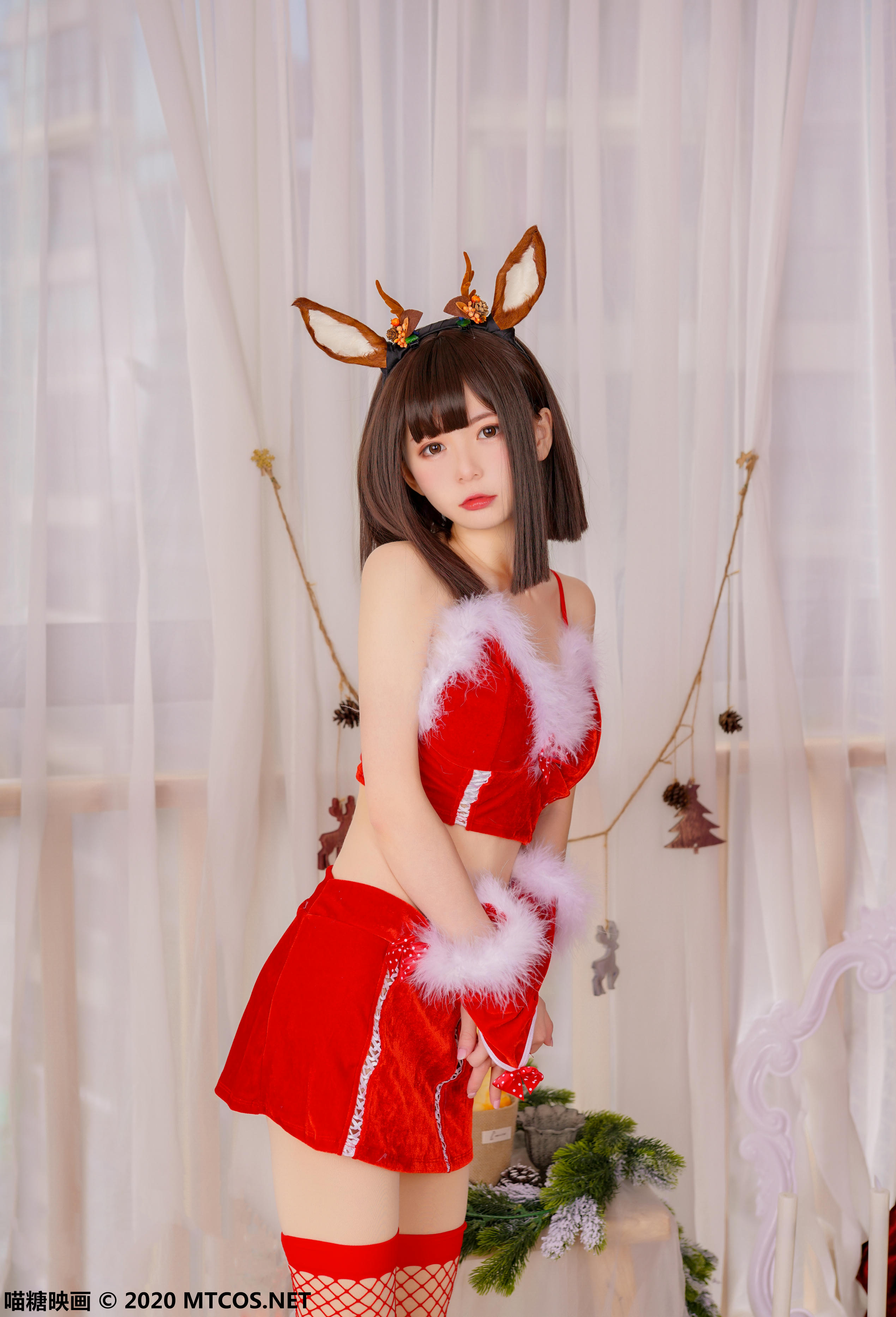 [喵糖映画] VOL.095 甜甜的小麋鹿[39P／1.19GB]_第1集