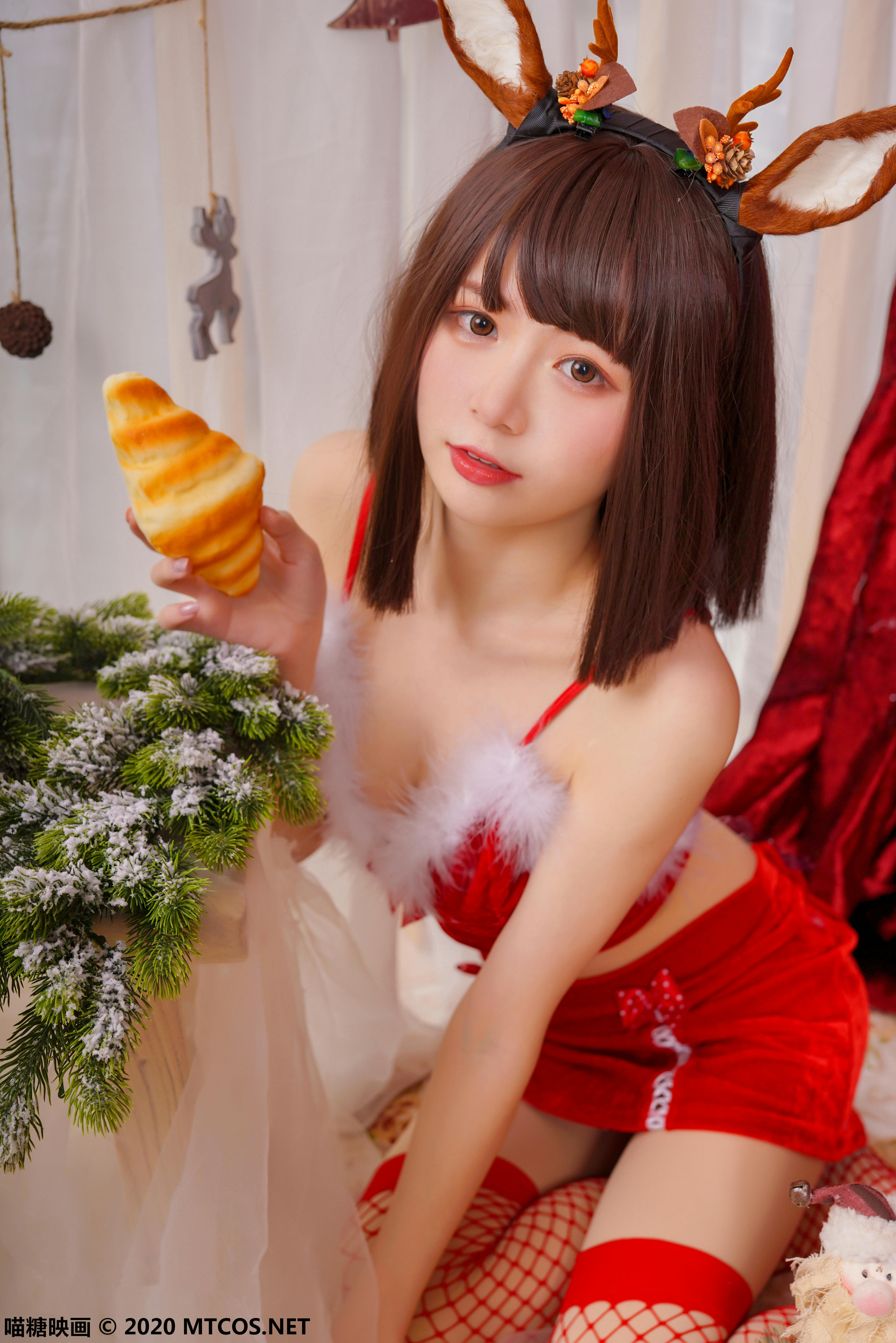 [喵糖映画] VOL.095 甜甜的小麋鹿[39P／1.19GB]_第1集