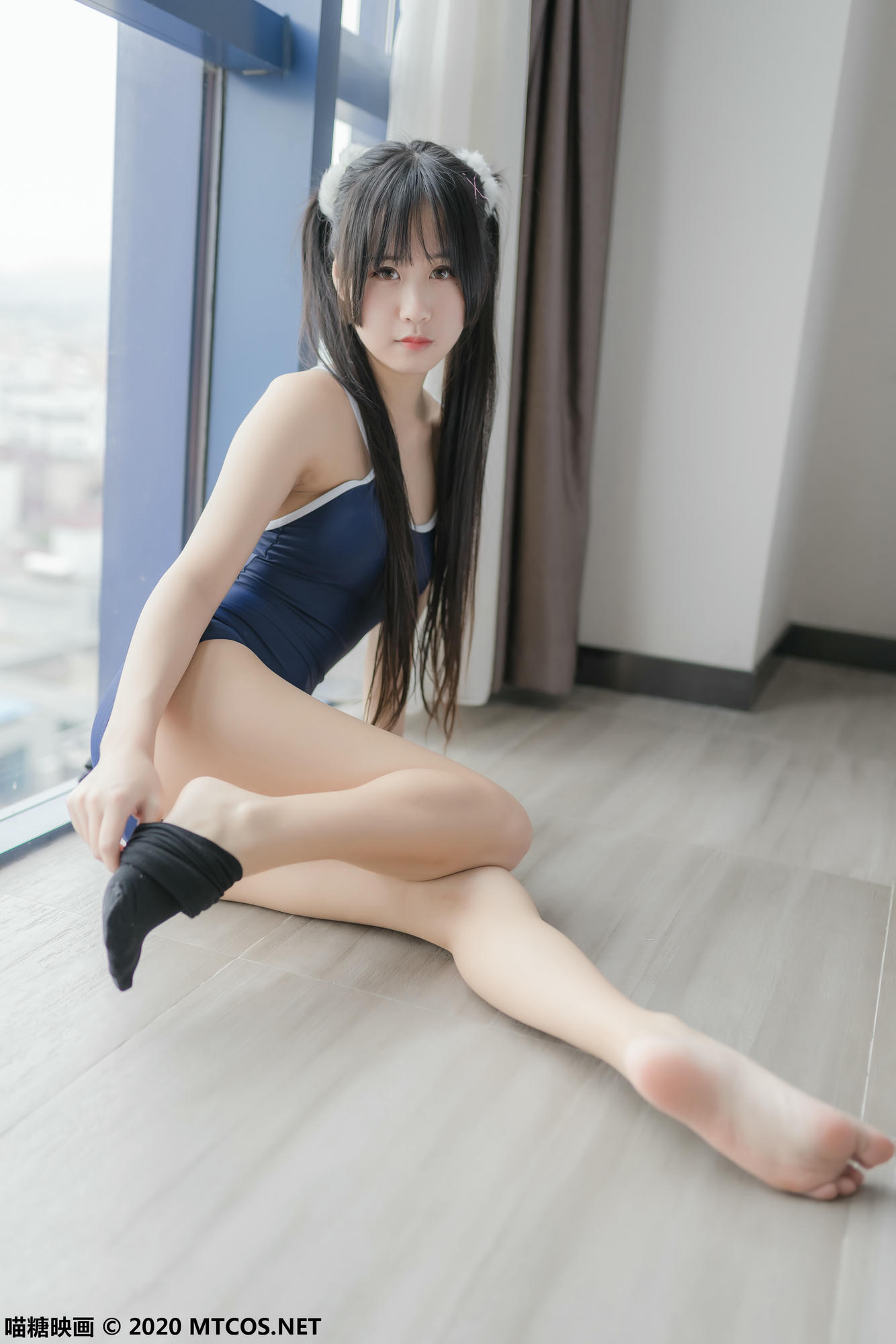 [喵糖映画] VOL.097 萌芽儿o0 双马尾死库水[47P／185MB]_第3集