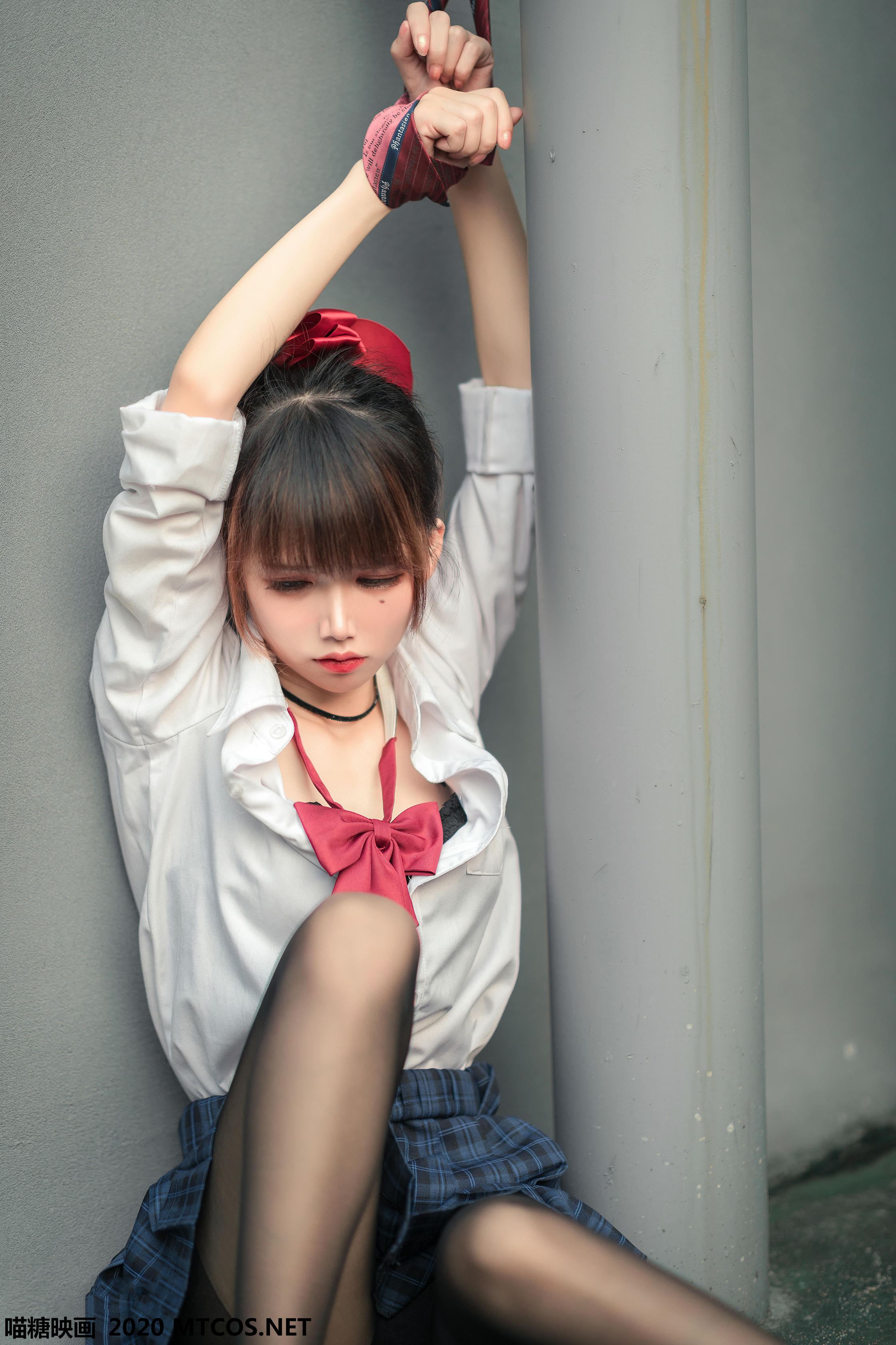 [喵糖映画] VOL.098 JK制服少女[44P／588MB]_第1集