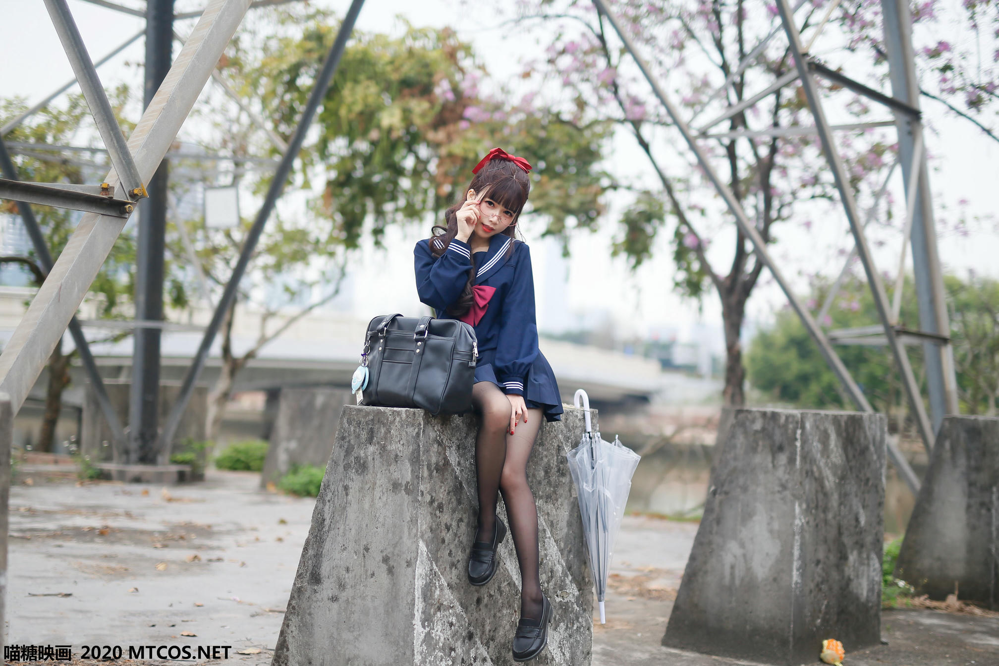 [喵糖映画] VOL.098 JK制服少女[44P／588MB]_第1集