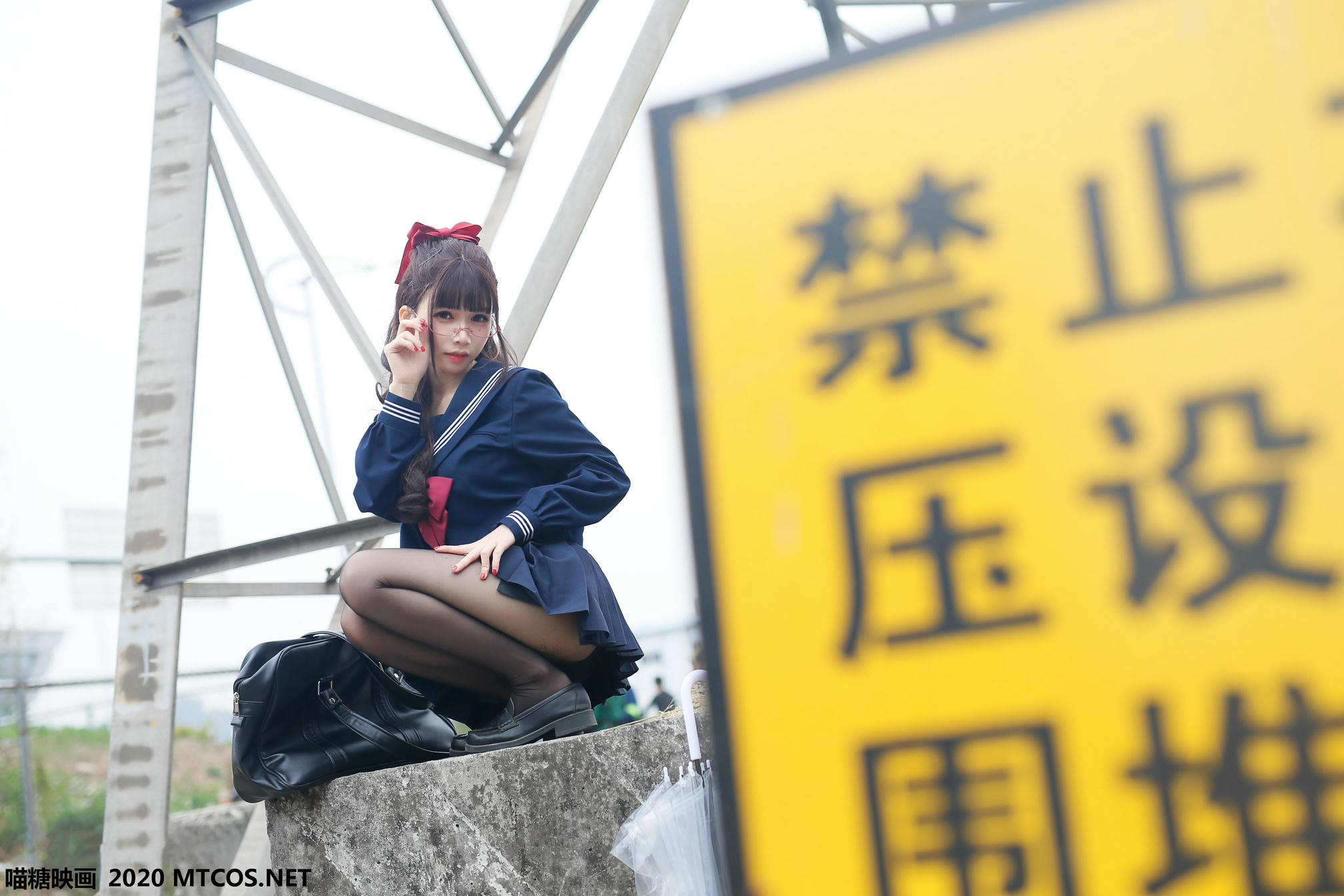 [喵糖映画] VOL.098 JK制服少女[44P／588MB]_第1集