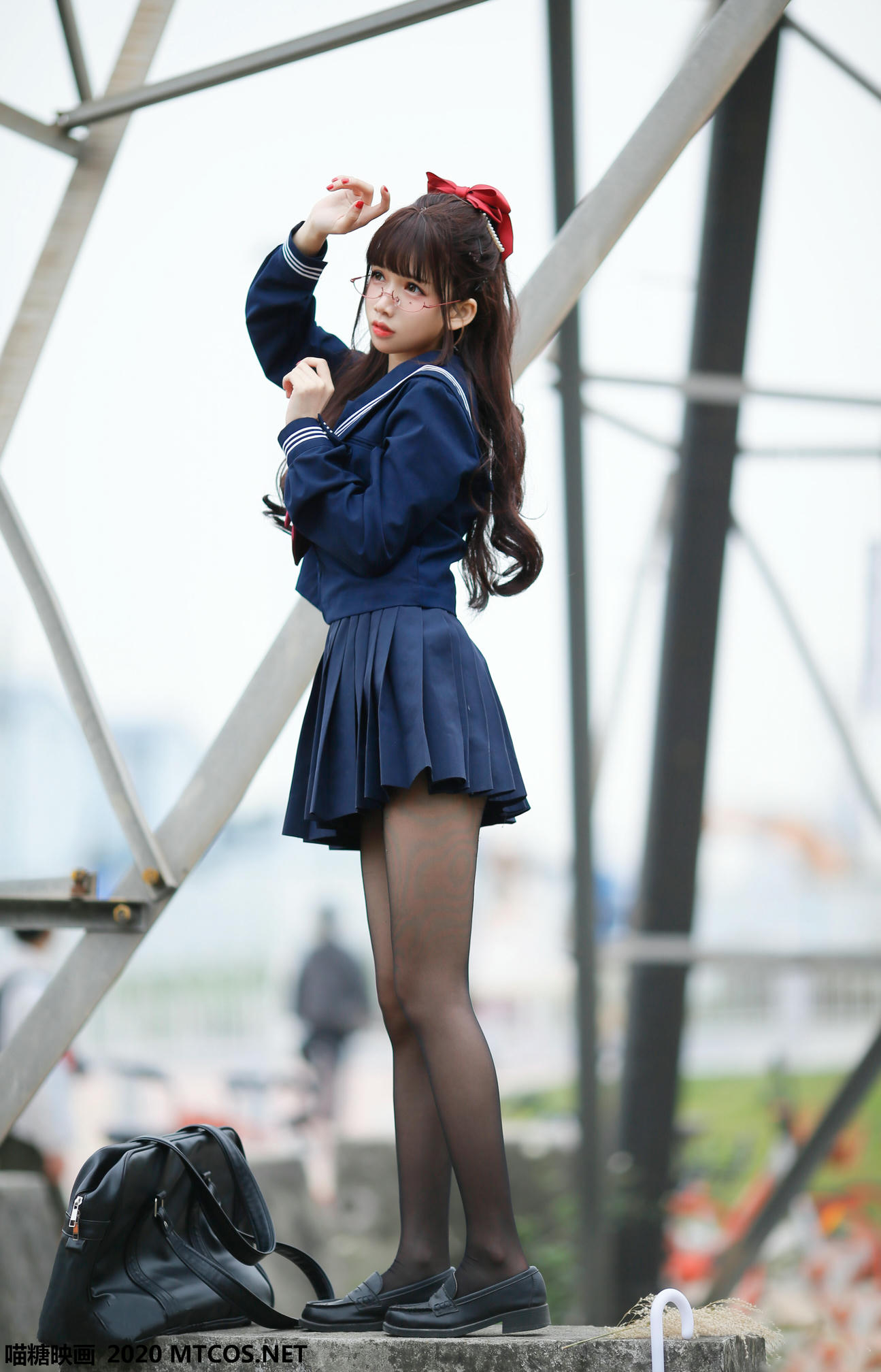 [喵糖映画] VOL.098 JK制服少女[44P／588MB]_第1集