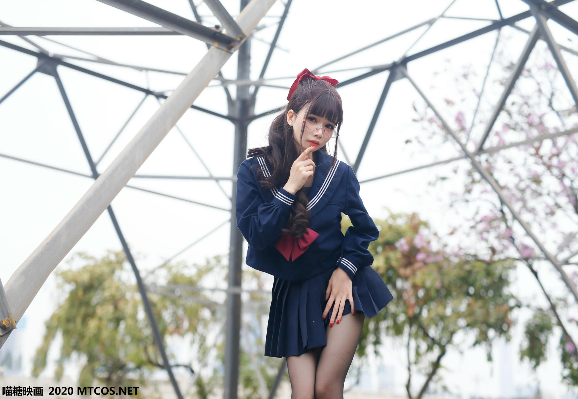 [喵糖映画] VOL.098 JK制服少女[44P／588MB]_第1集