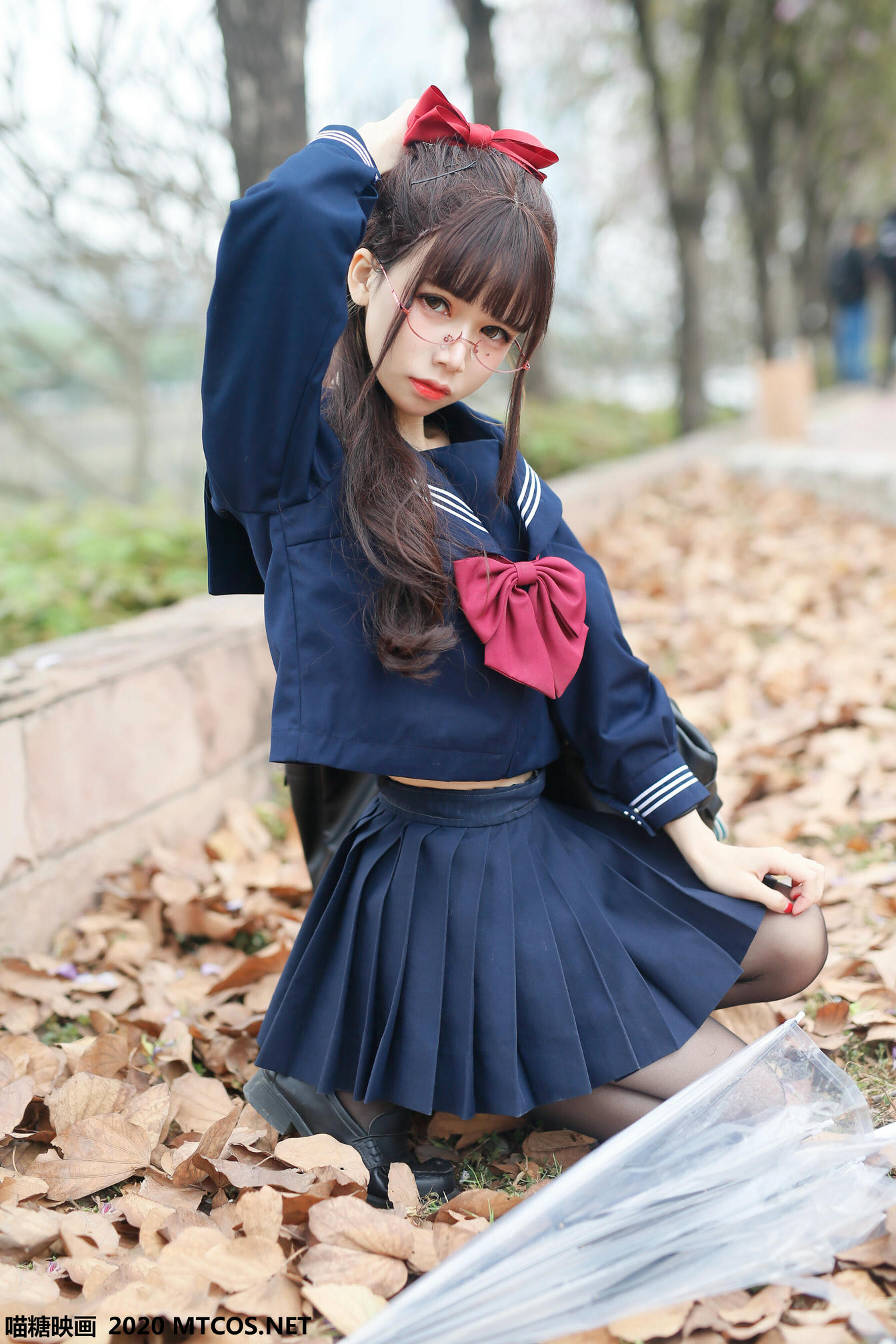 [喵糖映画] VOL.098 JK制服少女[44P／588MB]_第1集