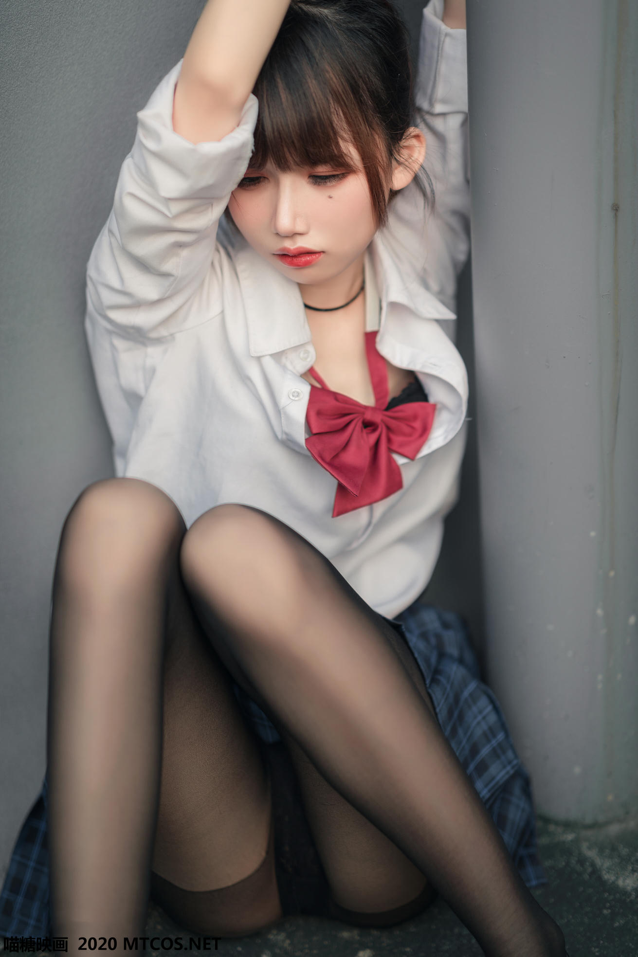 [喵糖映画] VOL.098 JK制服少女[44P／588MB]_第2集