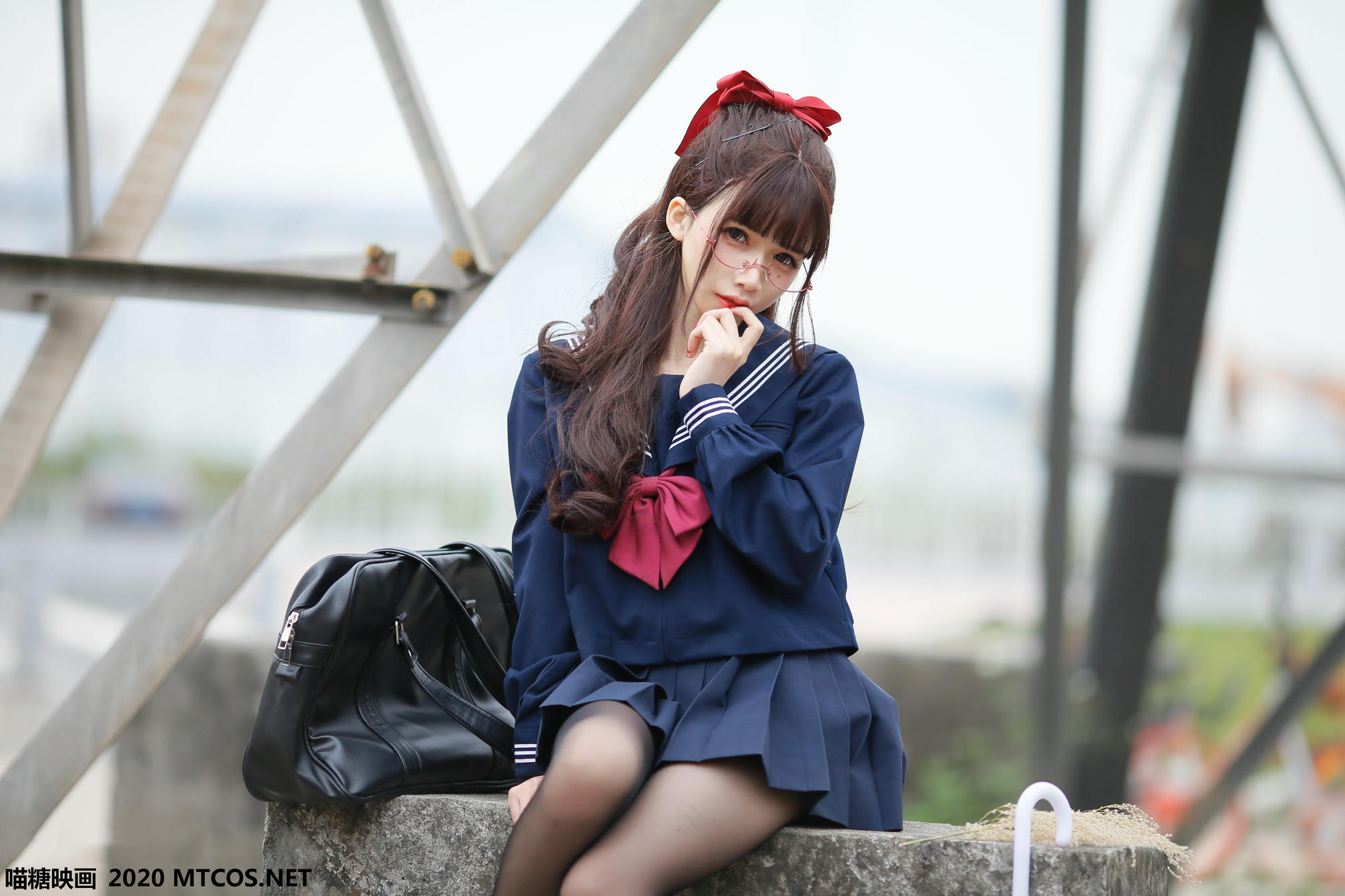 [喵糖映画] VOL.098 JK制服少女[44P／588MB]_第1集