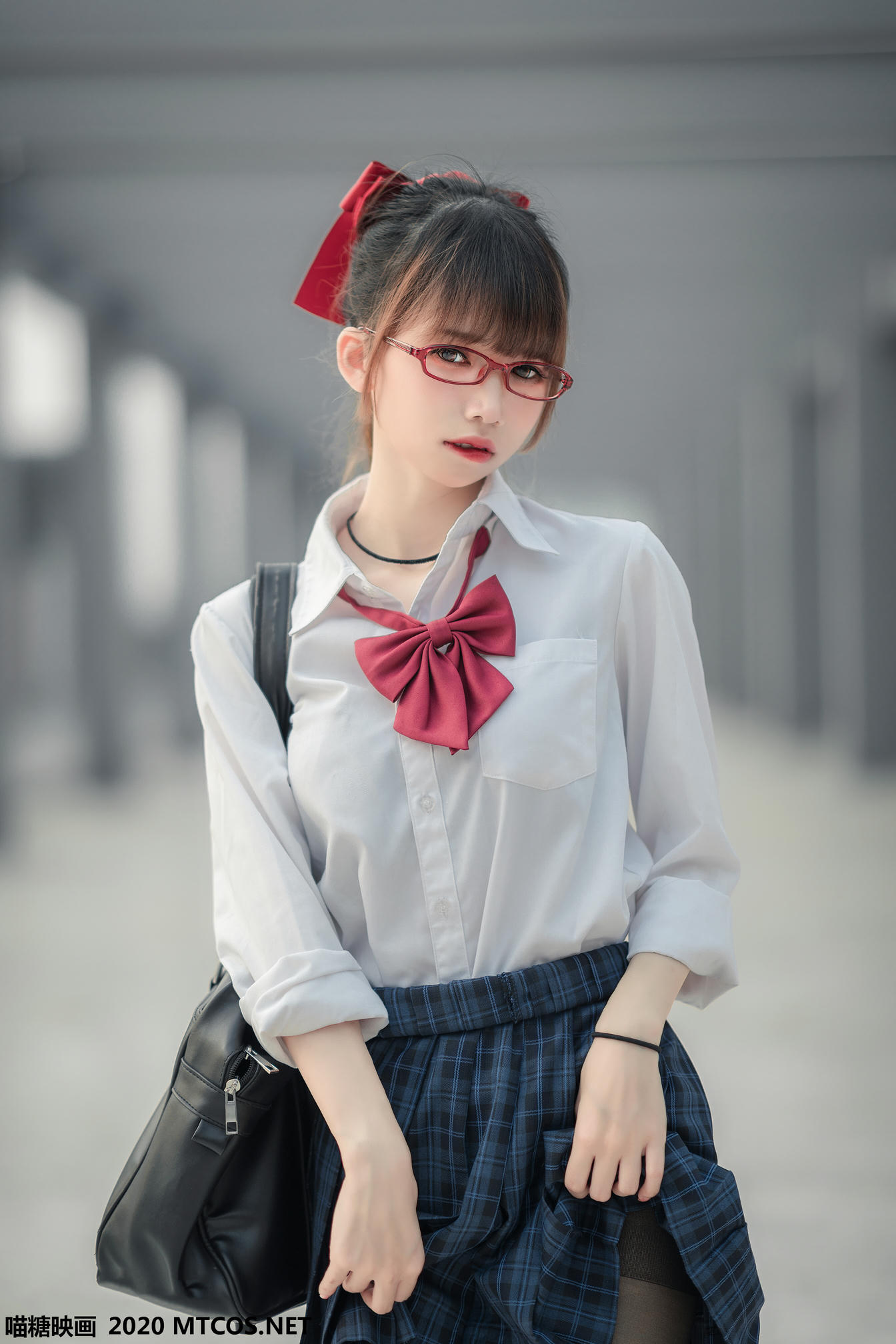 [喵糖映画] VOL.098 JK制服少女[44P／588MB]_第3集