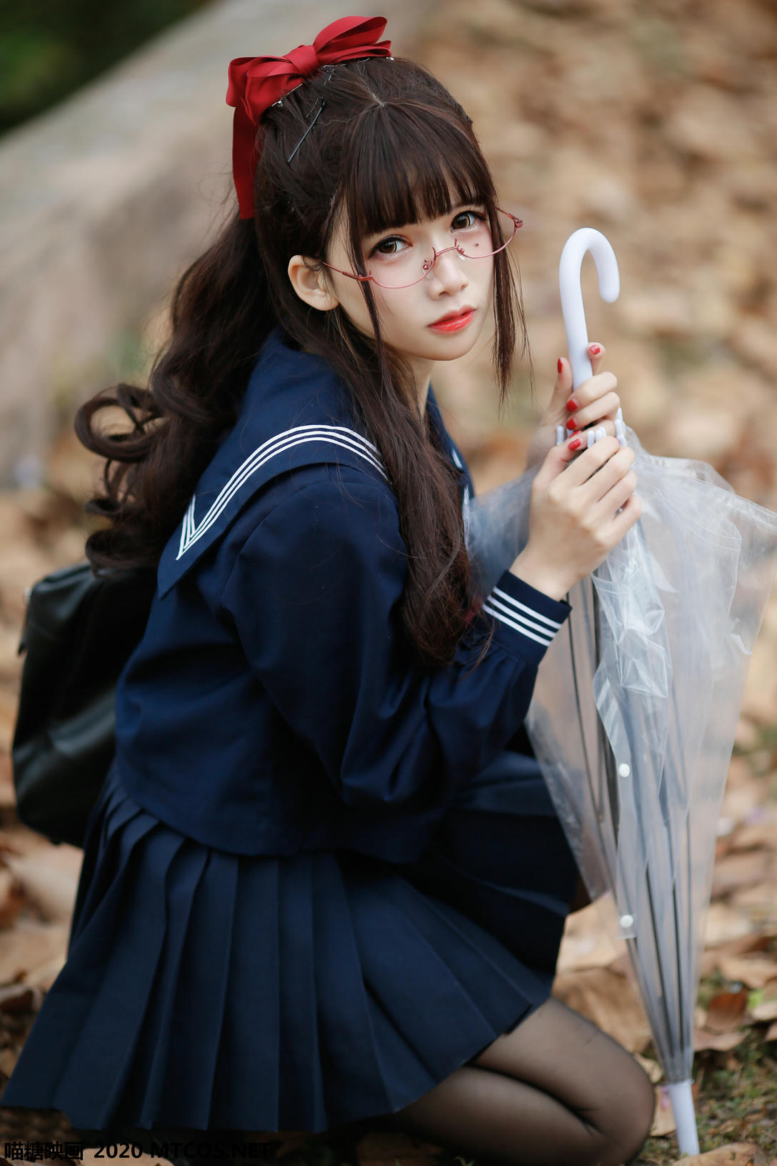 [喵糖映画] VOL.098 JK制服少女[44P／588MB]_第1集