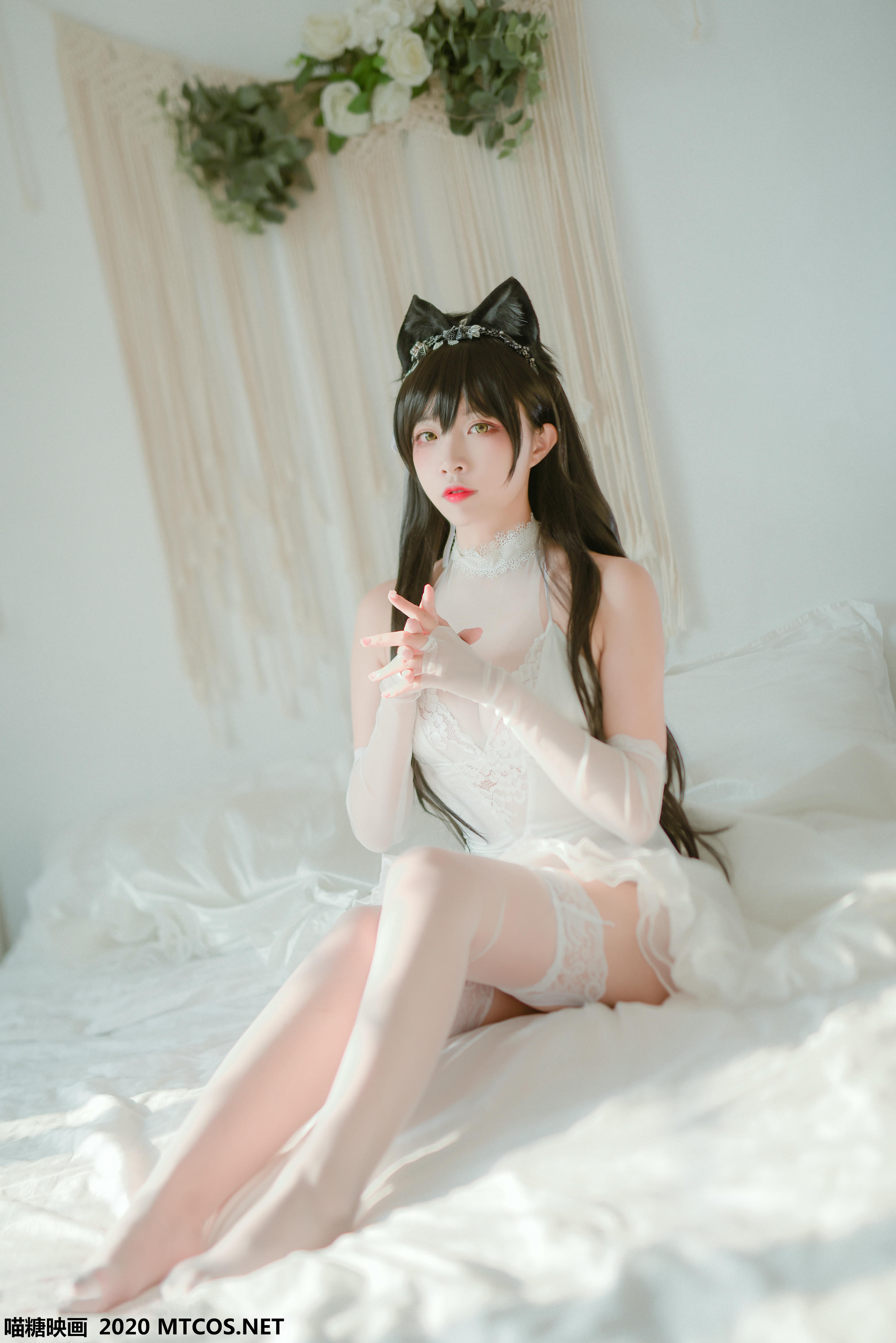 [喵糖映画] VOL.100 婚纱爱宕[40P／972MB]_第1集