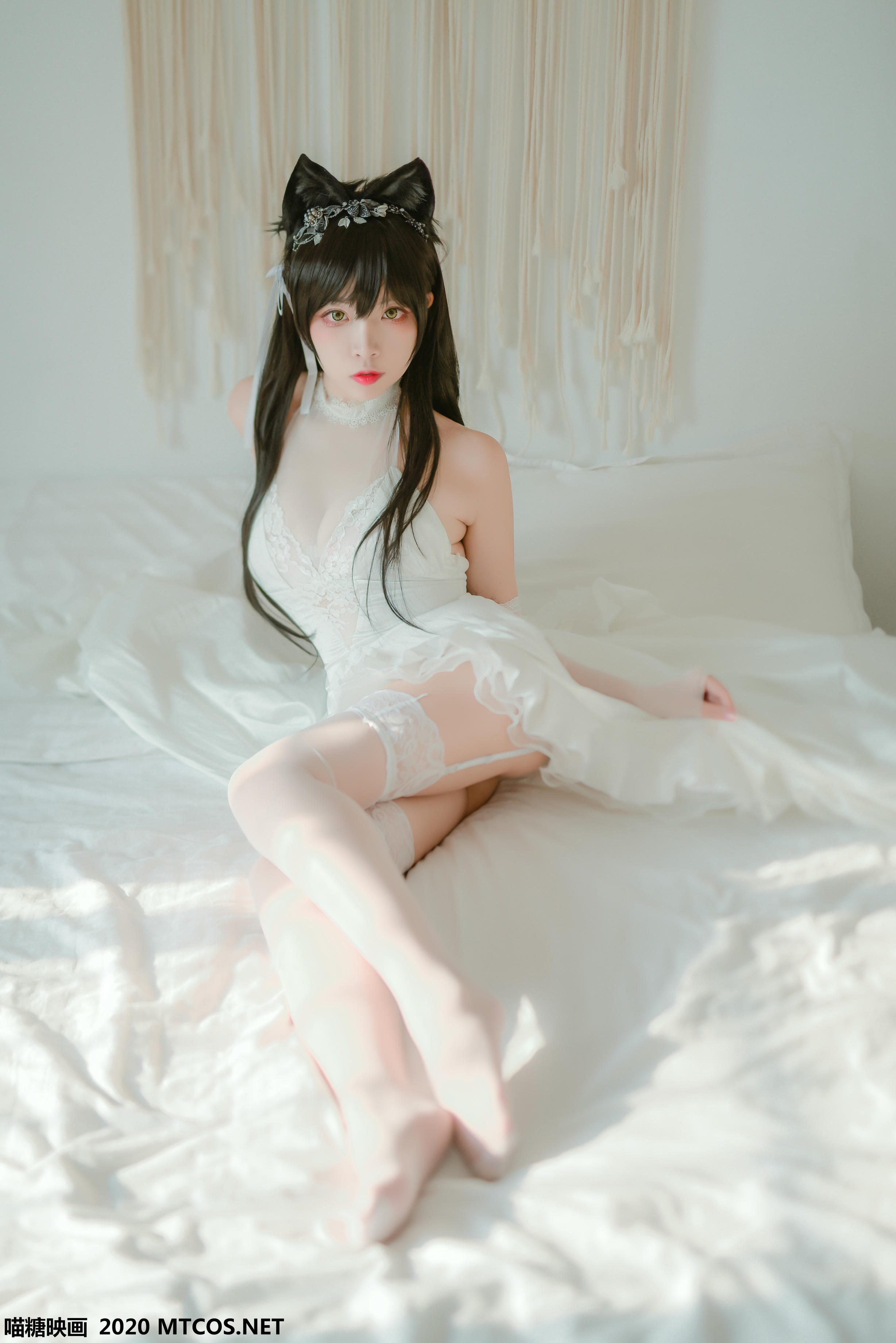 [喵糖映画] VOL.100 婚纱爱宕[40P／972MB]_第2集