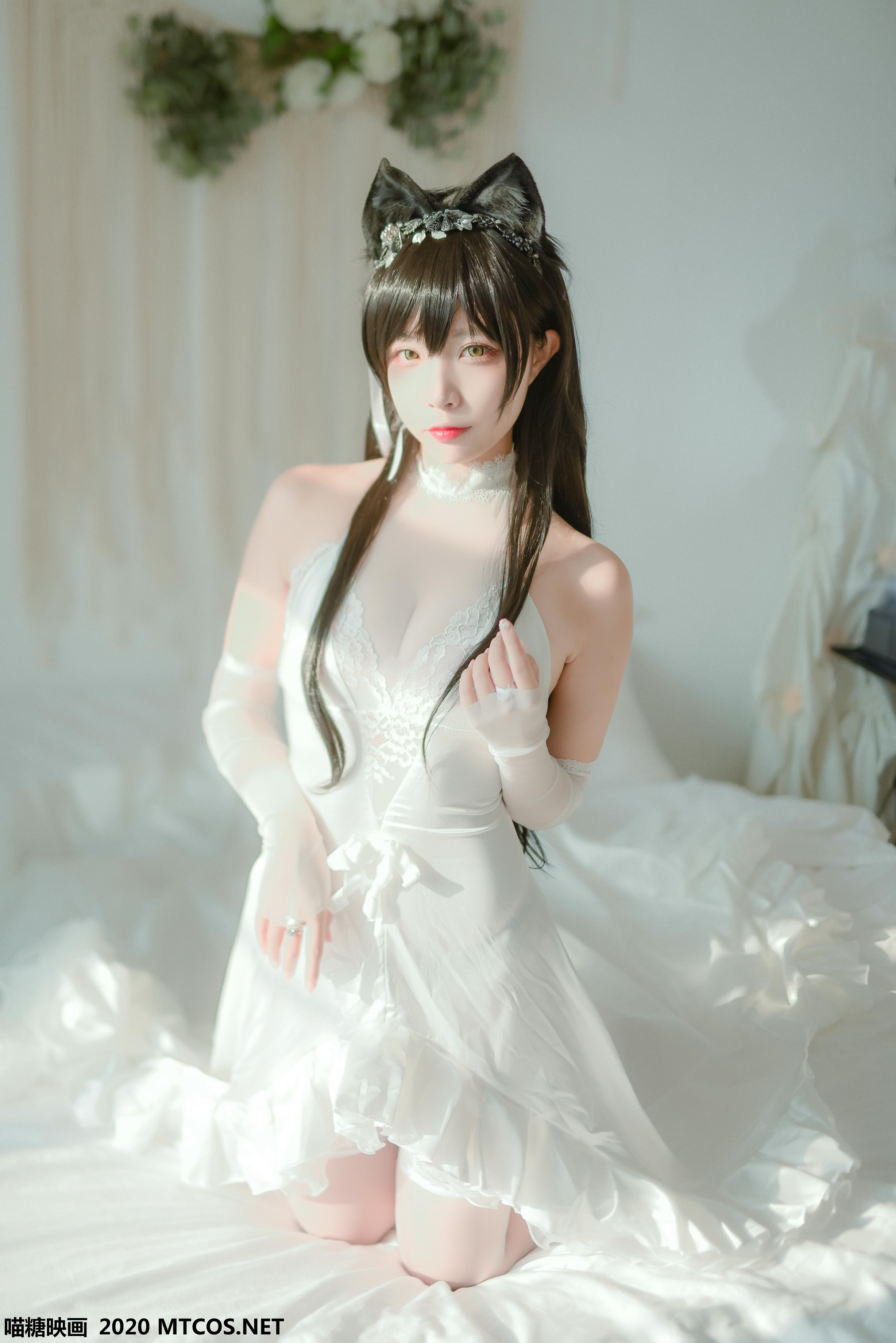 [喵糖映画] VOL.100 婚纱爱宕[40P／972MB]_第2集