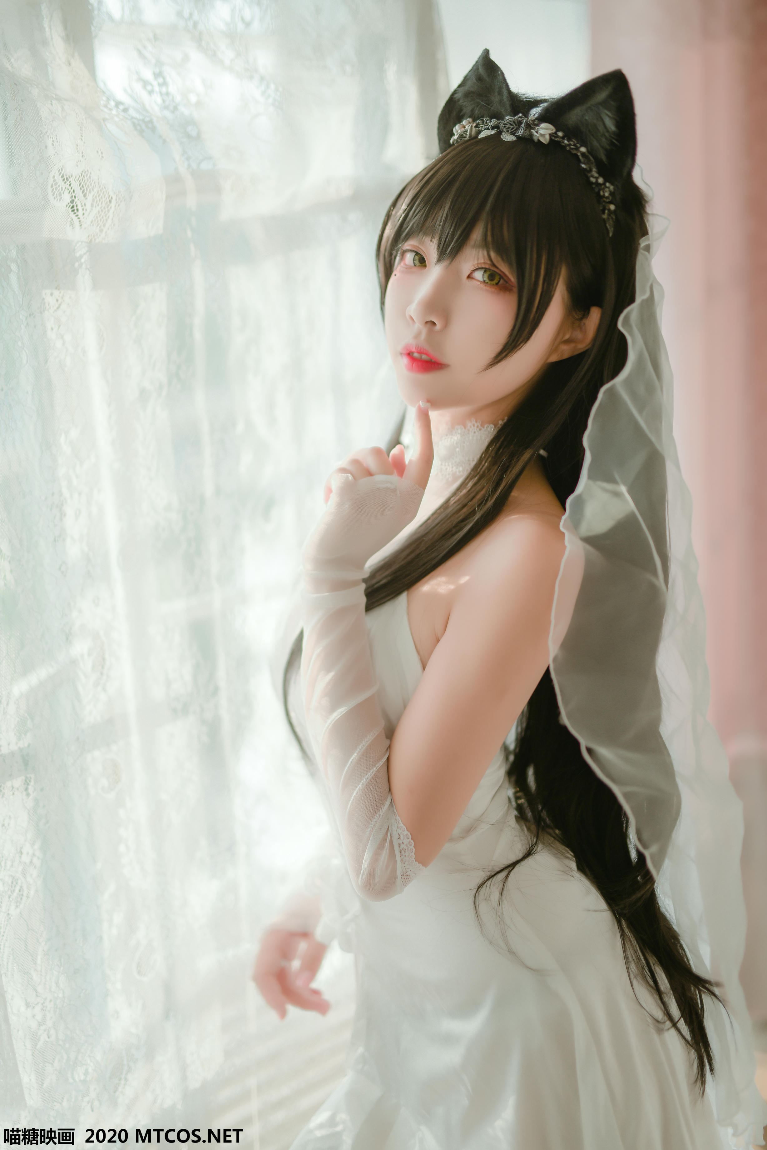 [喵糖映画] VOL.100 婚纱爱宕[40P／972MB]_第2集