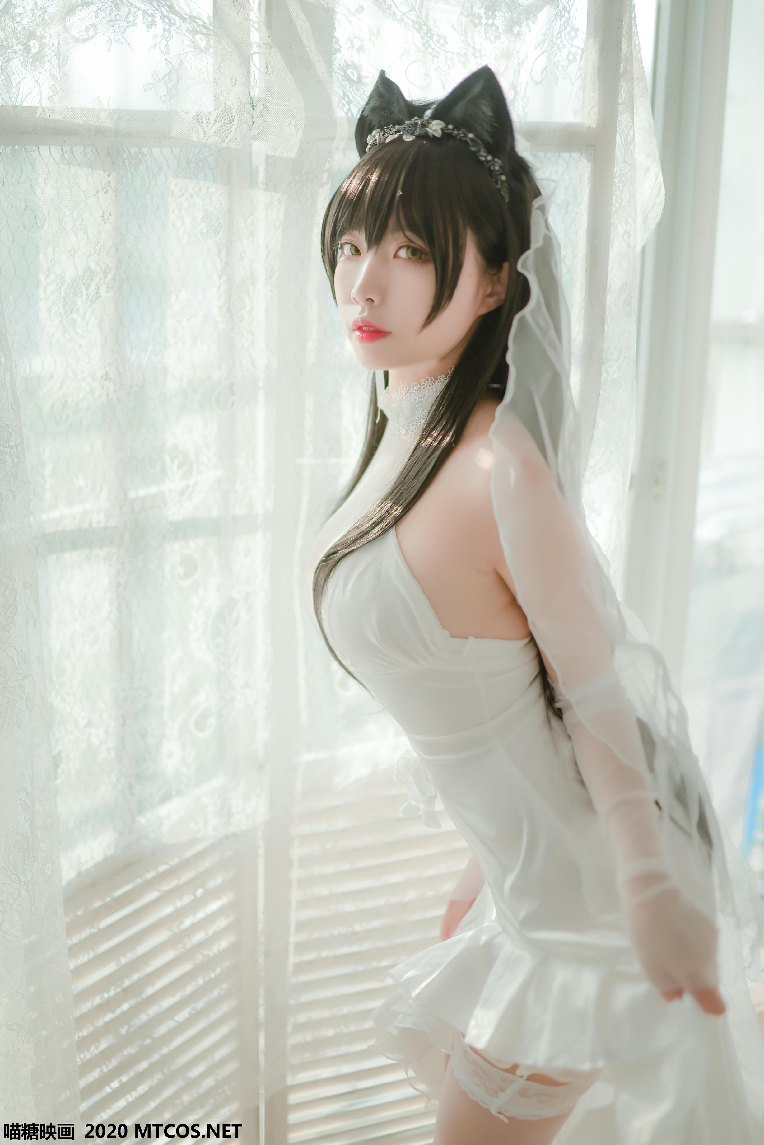 [喵糖映画] VOL.100 婚纱爱宕[40P／972MB]_第2集