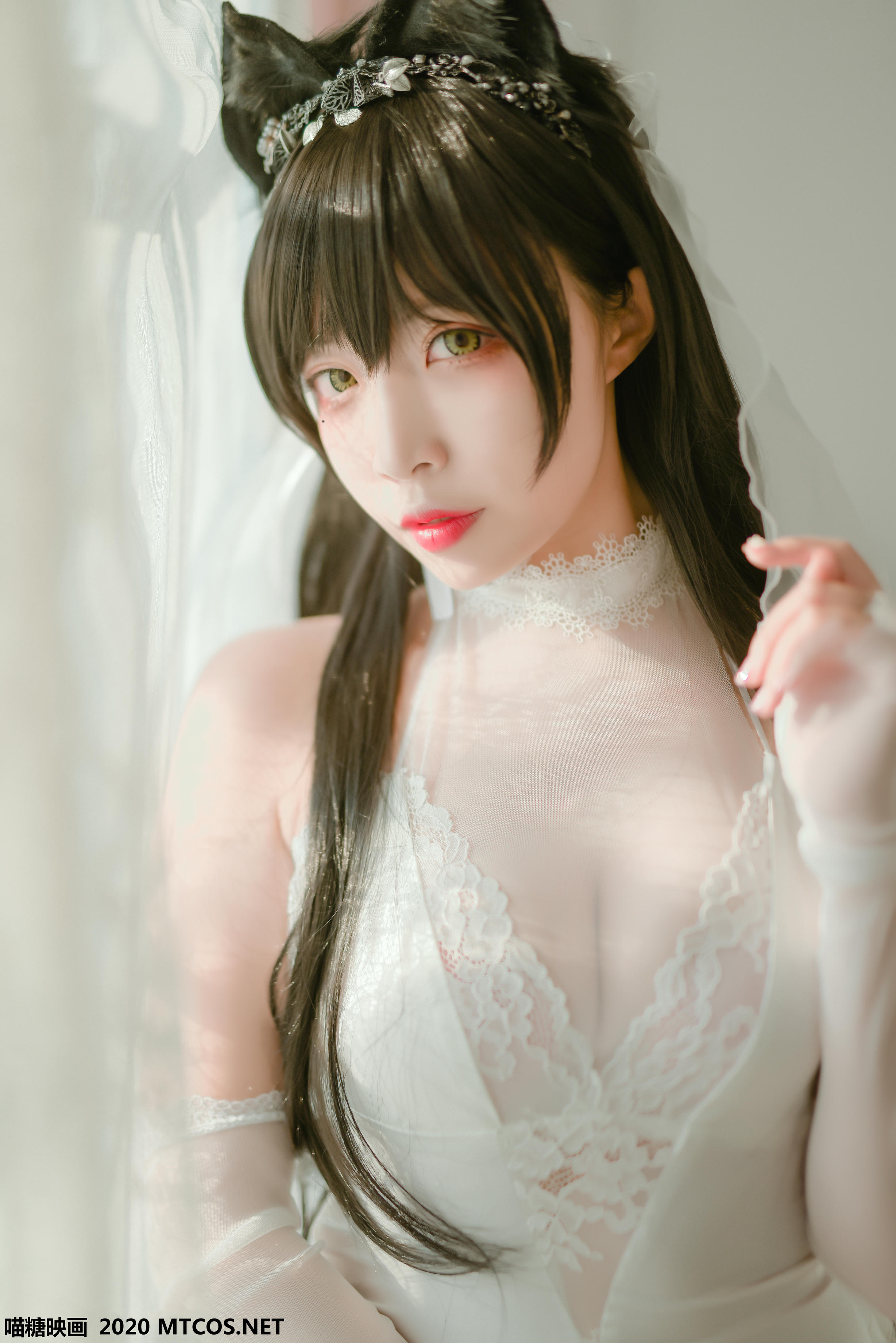 [喵糖映画] VOL.100 婚纱爱宕[40P／972MB]_第2集