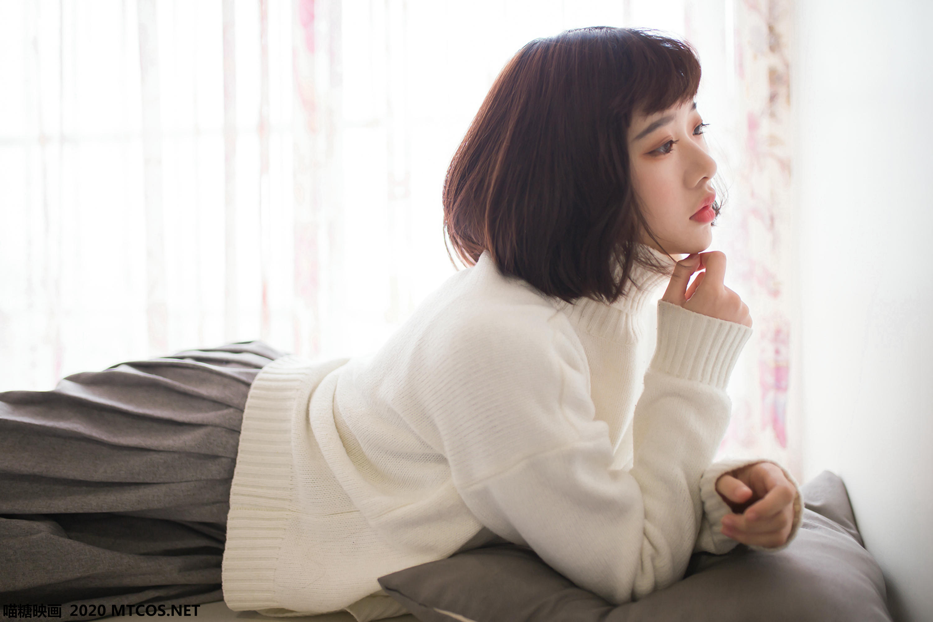 [喵糖映画] VOL.101 冬日毛衣[40P／328MB]_第1集